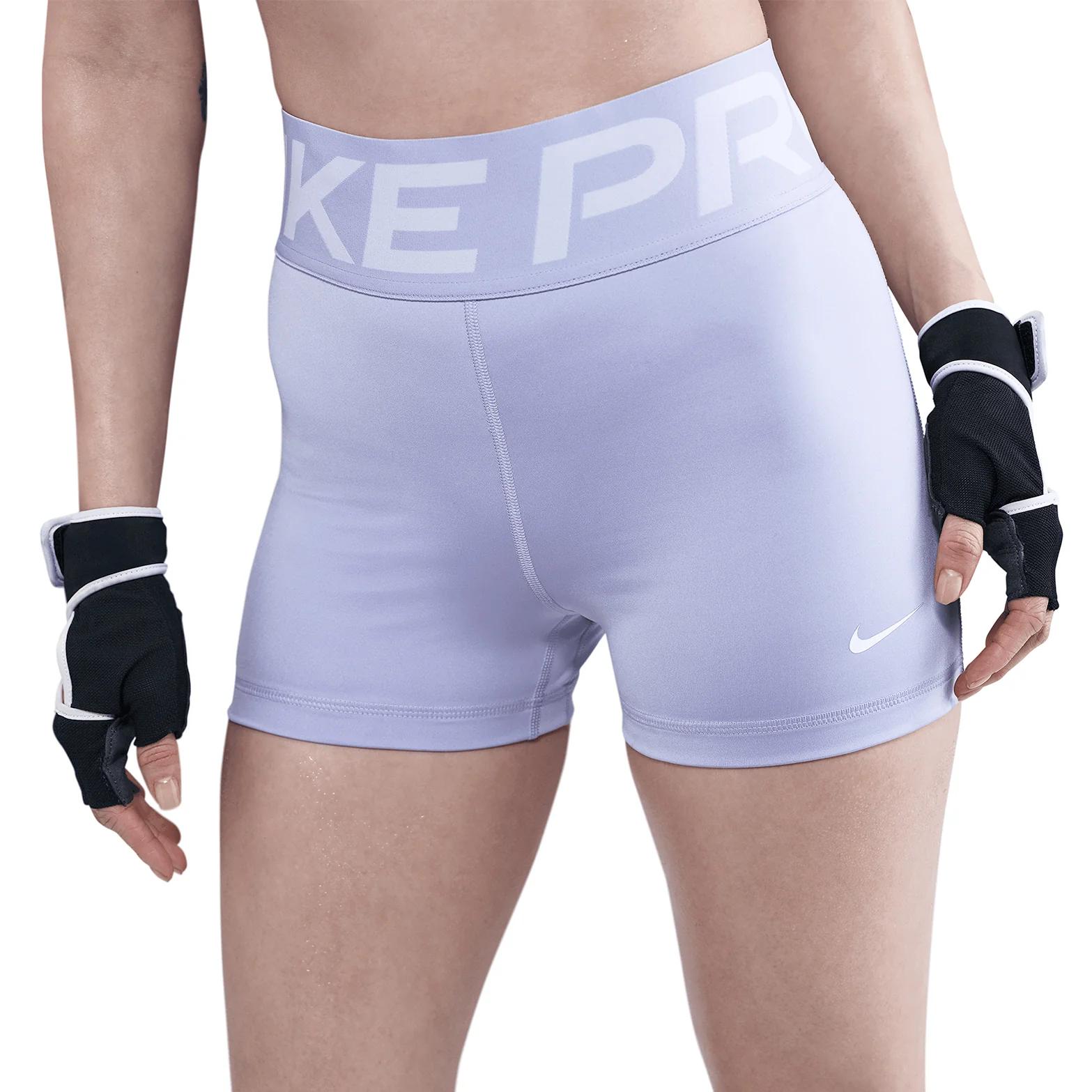 Women's Pro Sculpt 3 Inch Short Lilac Ice / White - Image 3