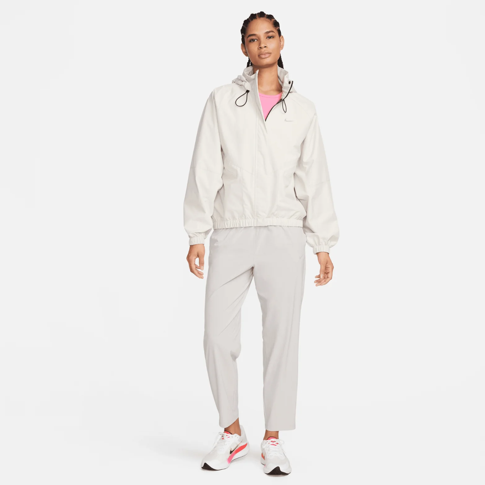 Women's Storm-FIT Swift Running Jacket Light Orewood Brown / Black / Reflective Silver - Image 7