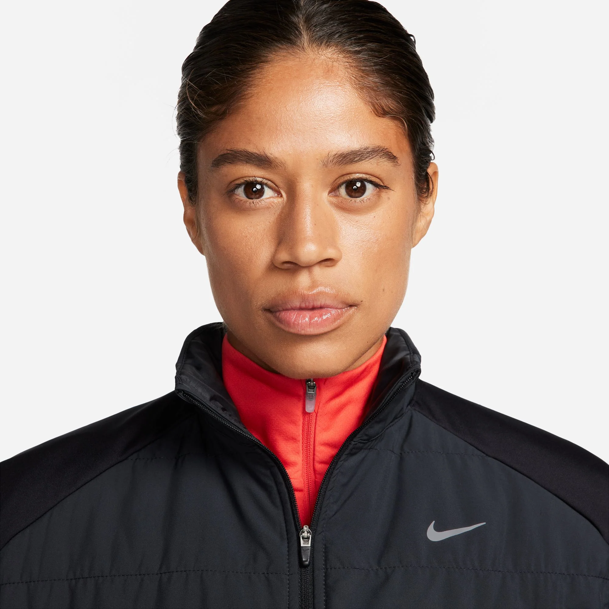 Nike Women's Therma-FIT Swift Running Gilet Black - Image 6