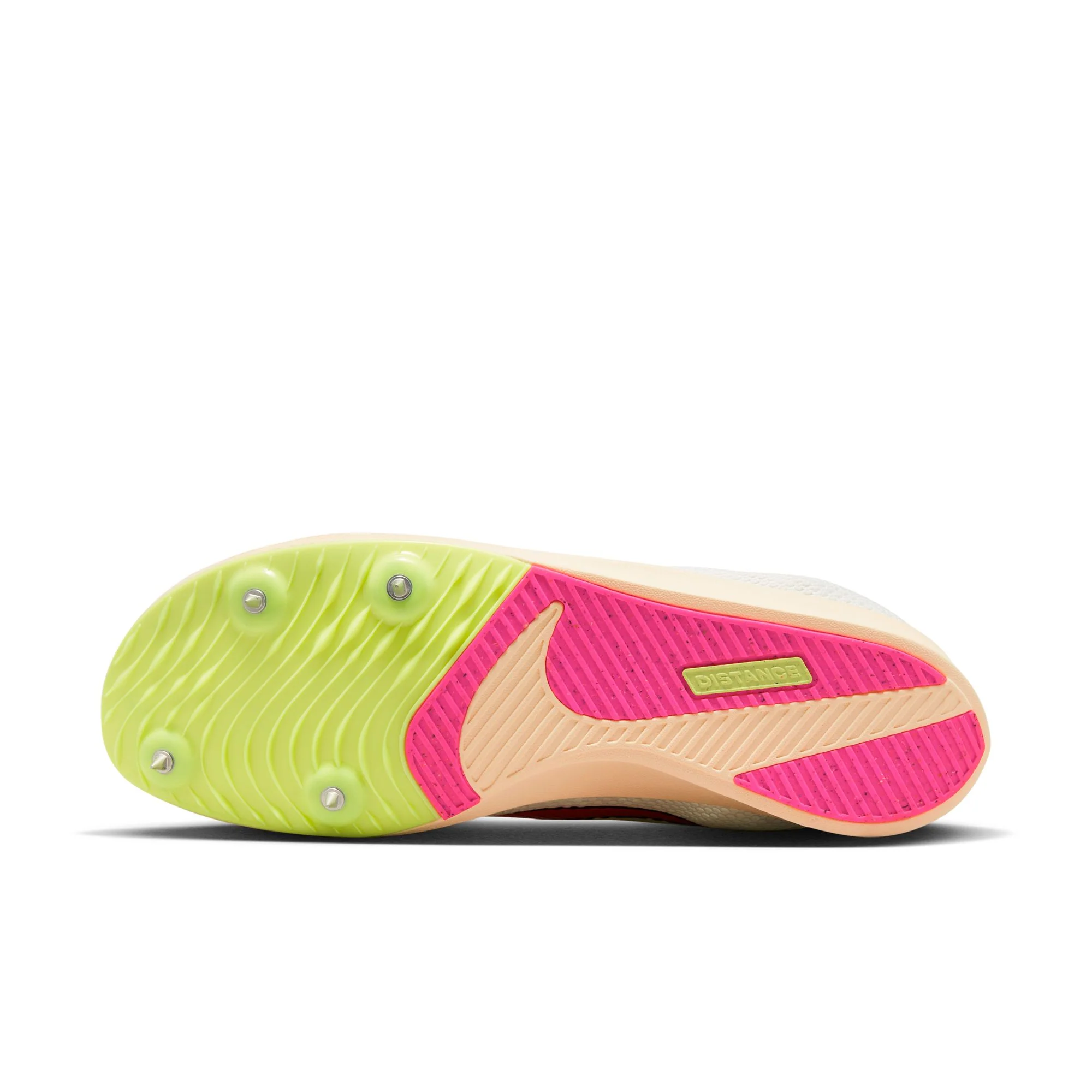 Nike Zoom Rival Distance Running Spikes Sail / Light Lemon Twist / Guava Ice / Fierce Pink - Image 3