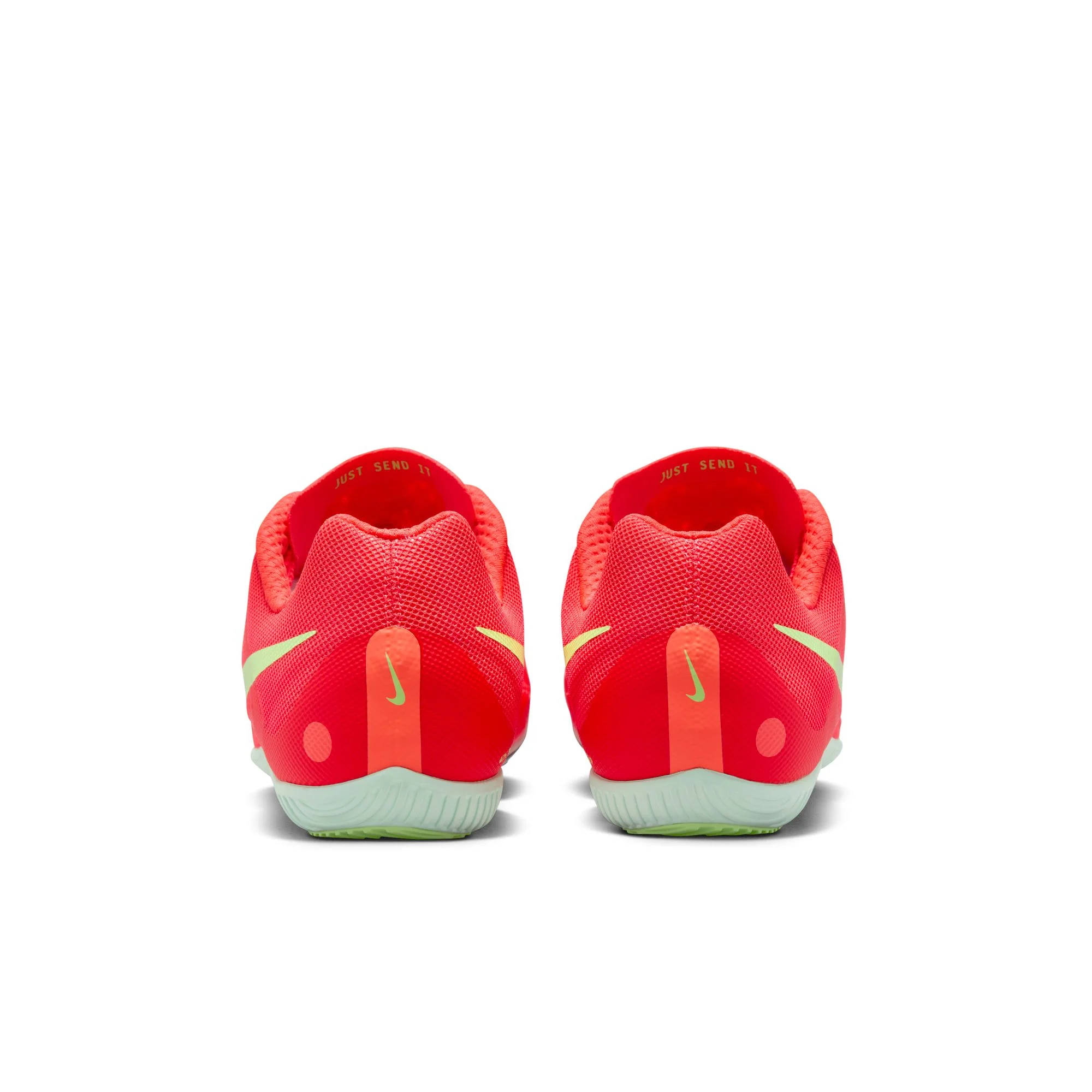 Nike Zoom Rival Multi-Event Running Spikes Bright Crimson / Washed Coral / Lime Blast - Image 3
