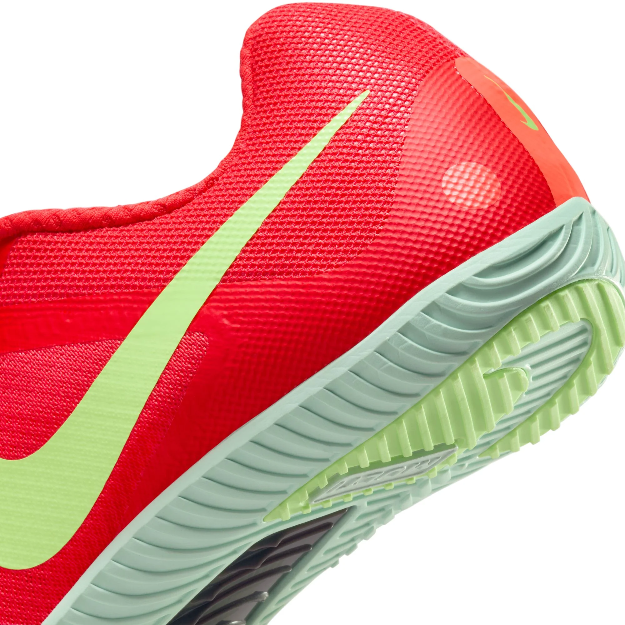 Nike Zoom Rival Multi-Event Running Spikes Bright Crimson / Washed Coral / Lime Blast - Image 8