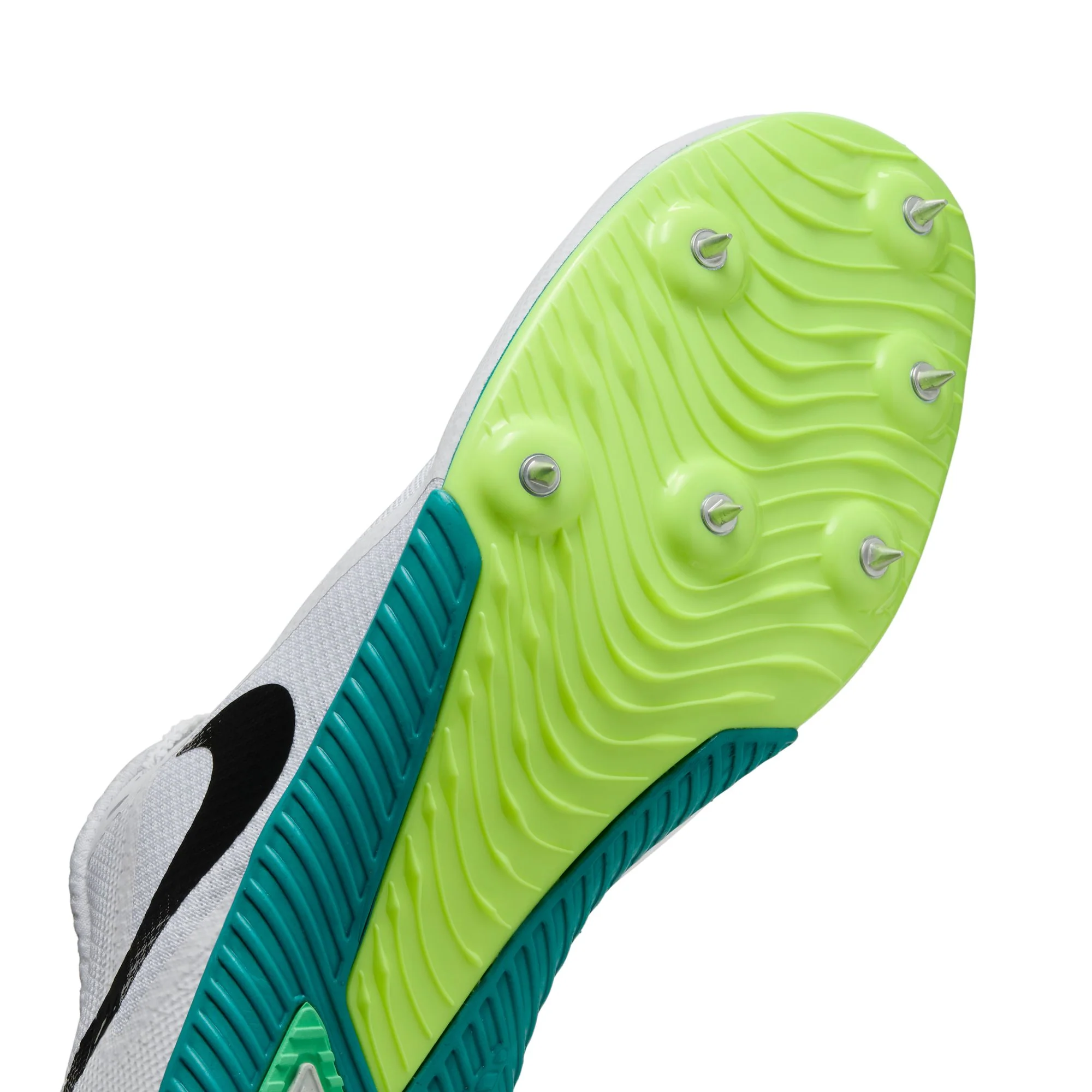 Nike Zoom Rival Multi-Event Running Spikes White / Bright Spruce / Vapor Green / Black - Image 7