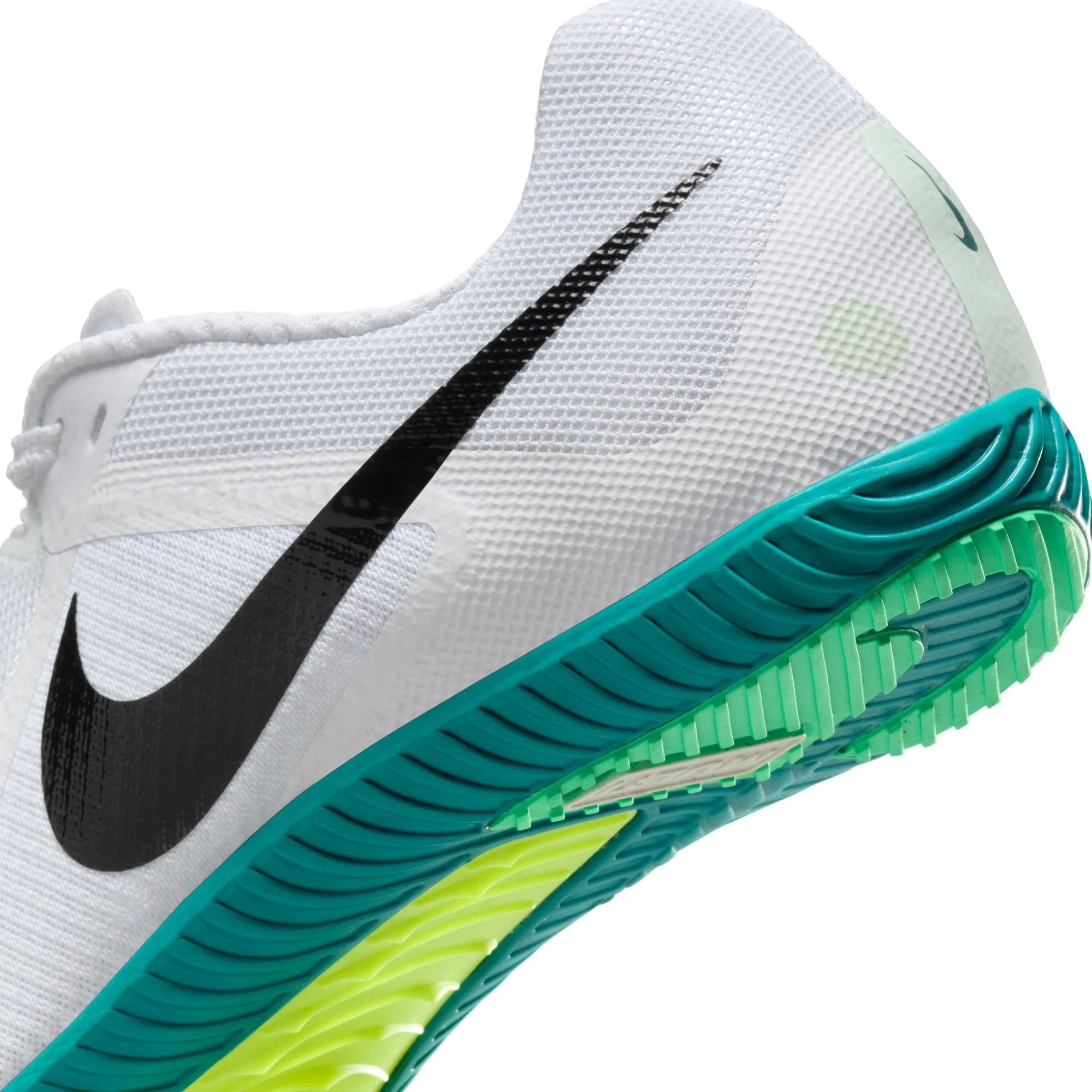 Nike Zoom Rival Multi-Event Running Spikes White / Bright Spruce / Vapor Green / Black - Image 9