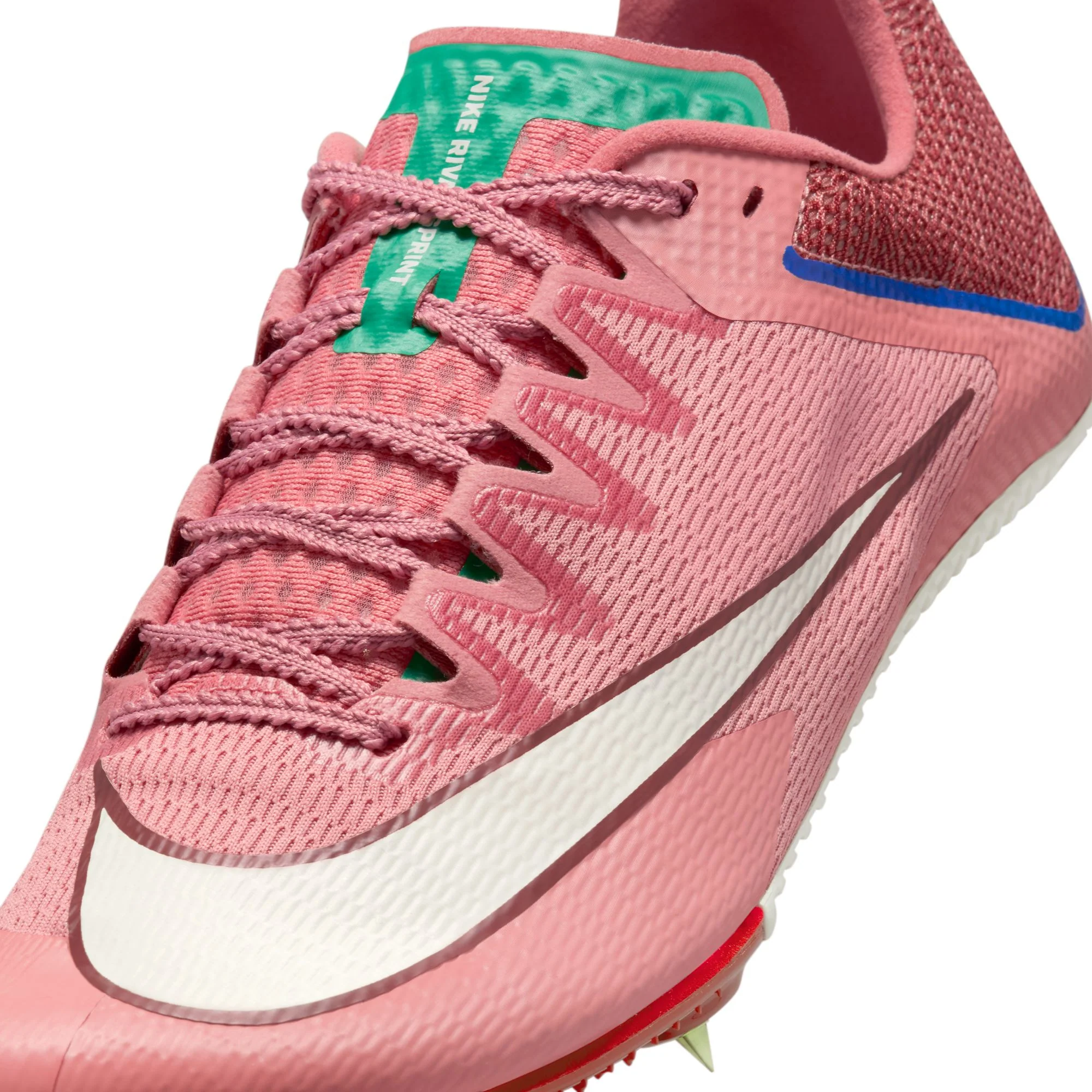 Nike Zoom Rival Sprint Running Spikes Red Stardust / Stadium Green / University Red / Pale Ivory - Image 7