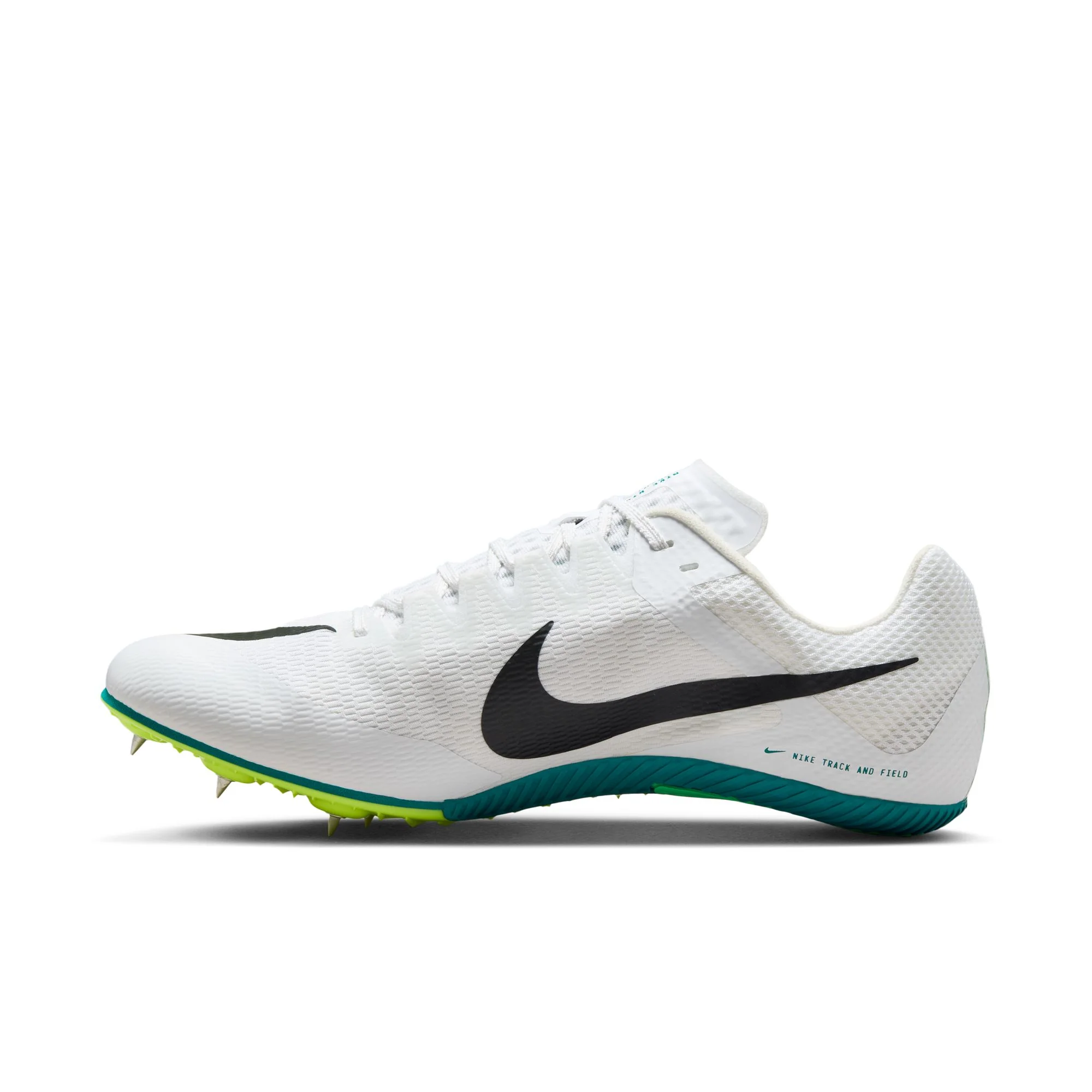 Nike Zoom Rival Sprint Running Spikes White / Bright Spruce / Vapor Green / Black - Image 5