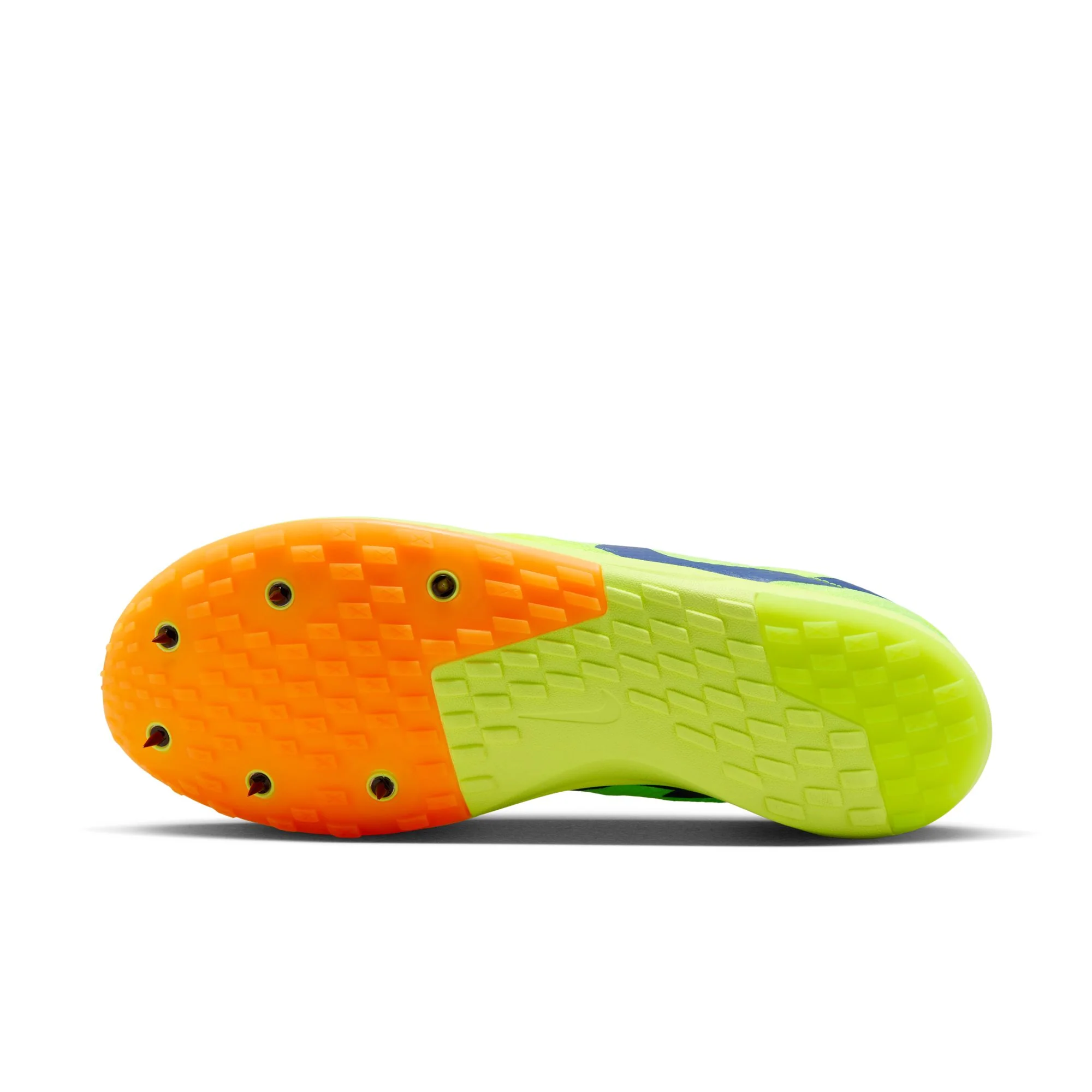 Nike Zoom Rival XC 6 Running Spikes Volt / Concord / Total Orange - Image 7