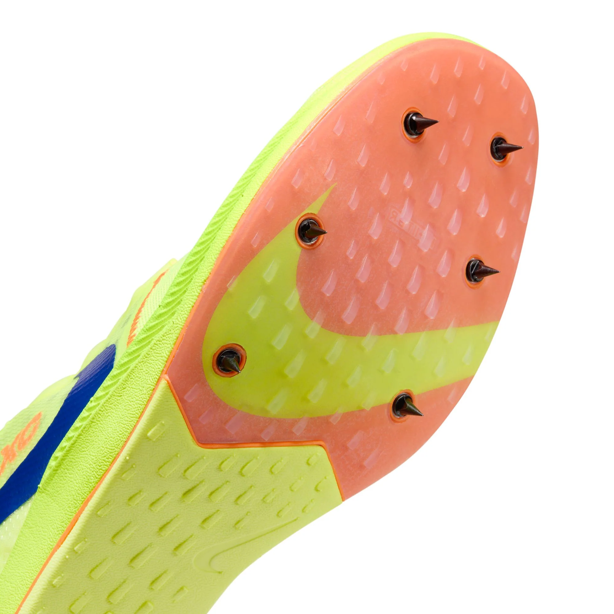 Nike ZoomX Dragonfly XC Running Spikes Volt / Total Orange / Concord - Image 6