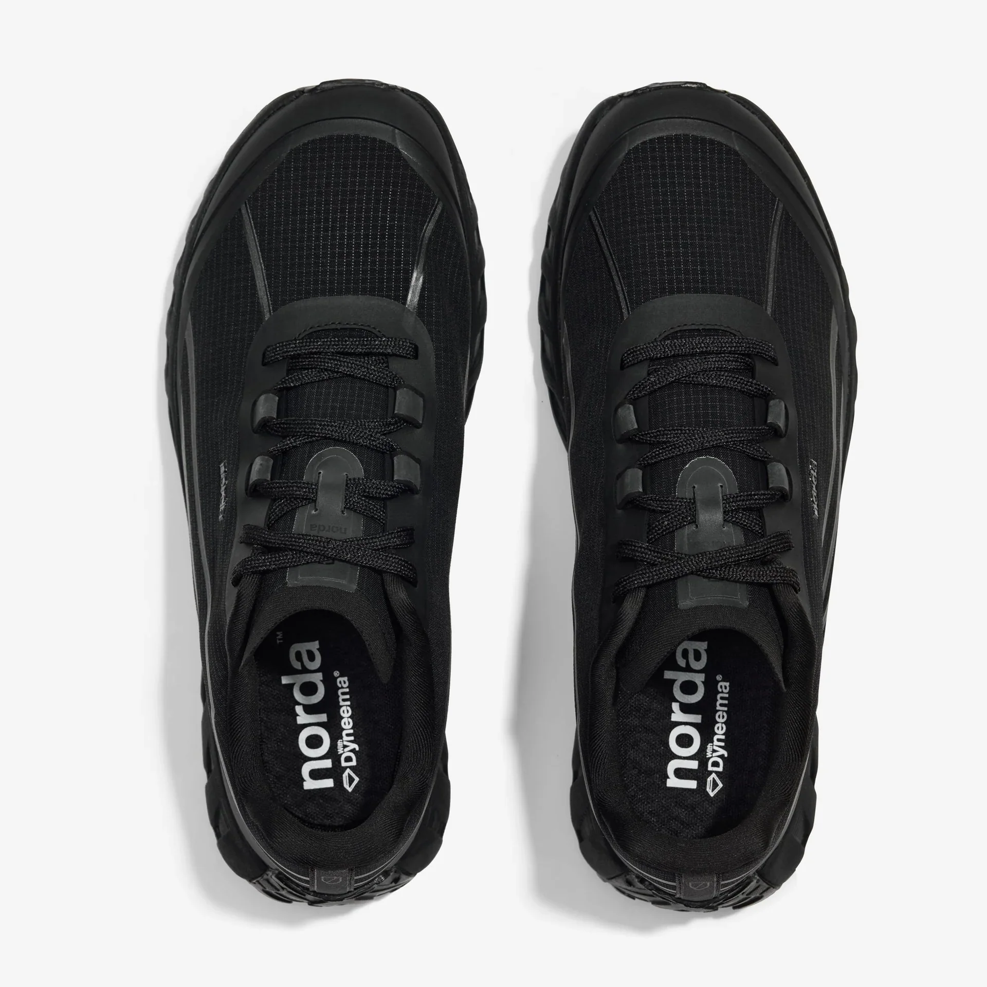 Men's 002 Trail Running Shoes Stealth Black - Image 4