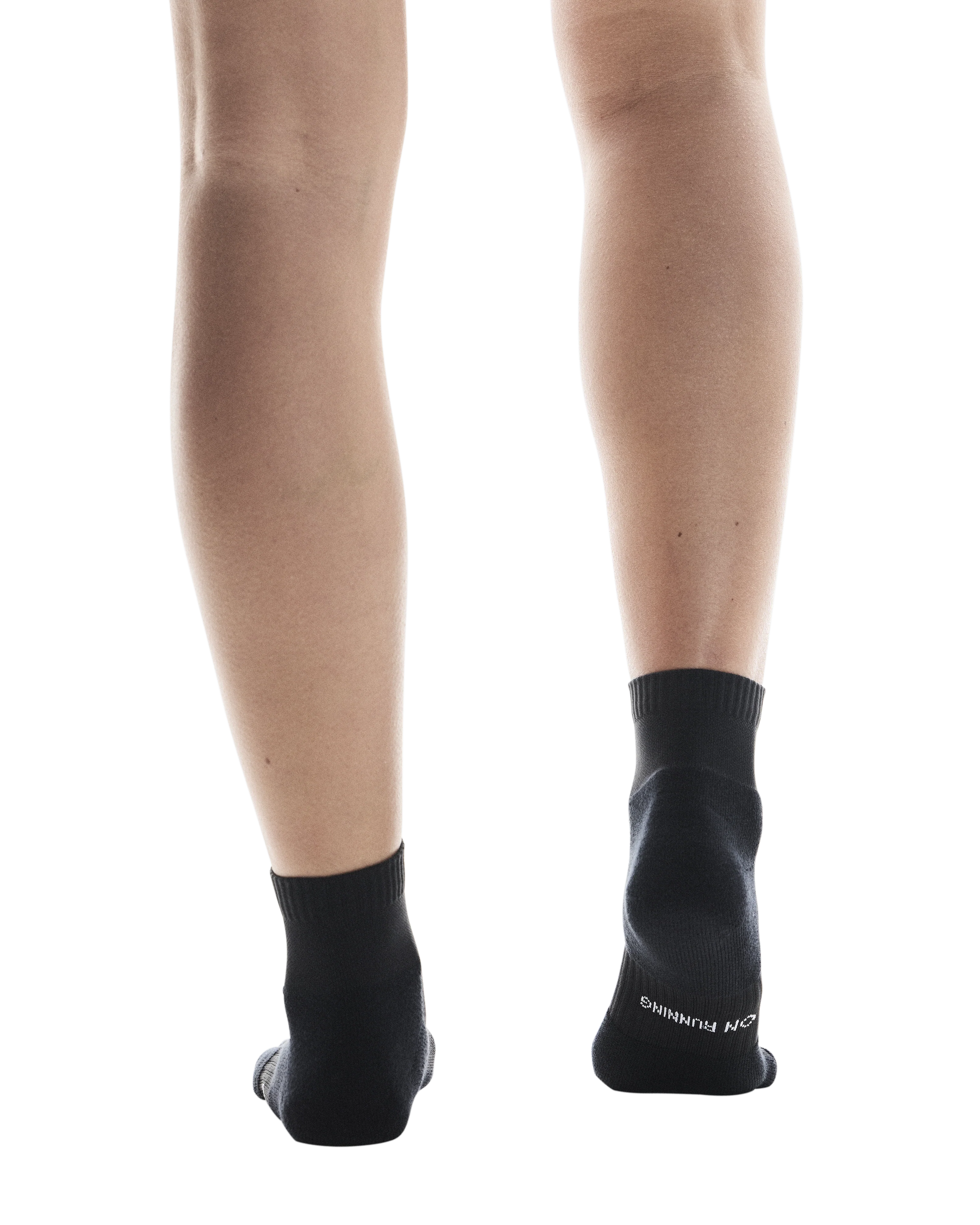 Core Run Mid Socks 2 Pack Black - Image 4