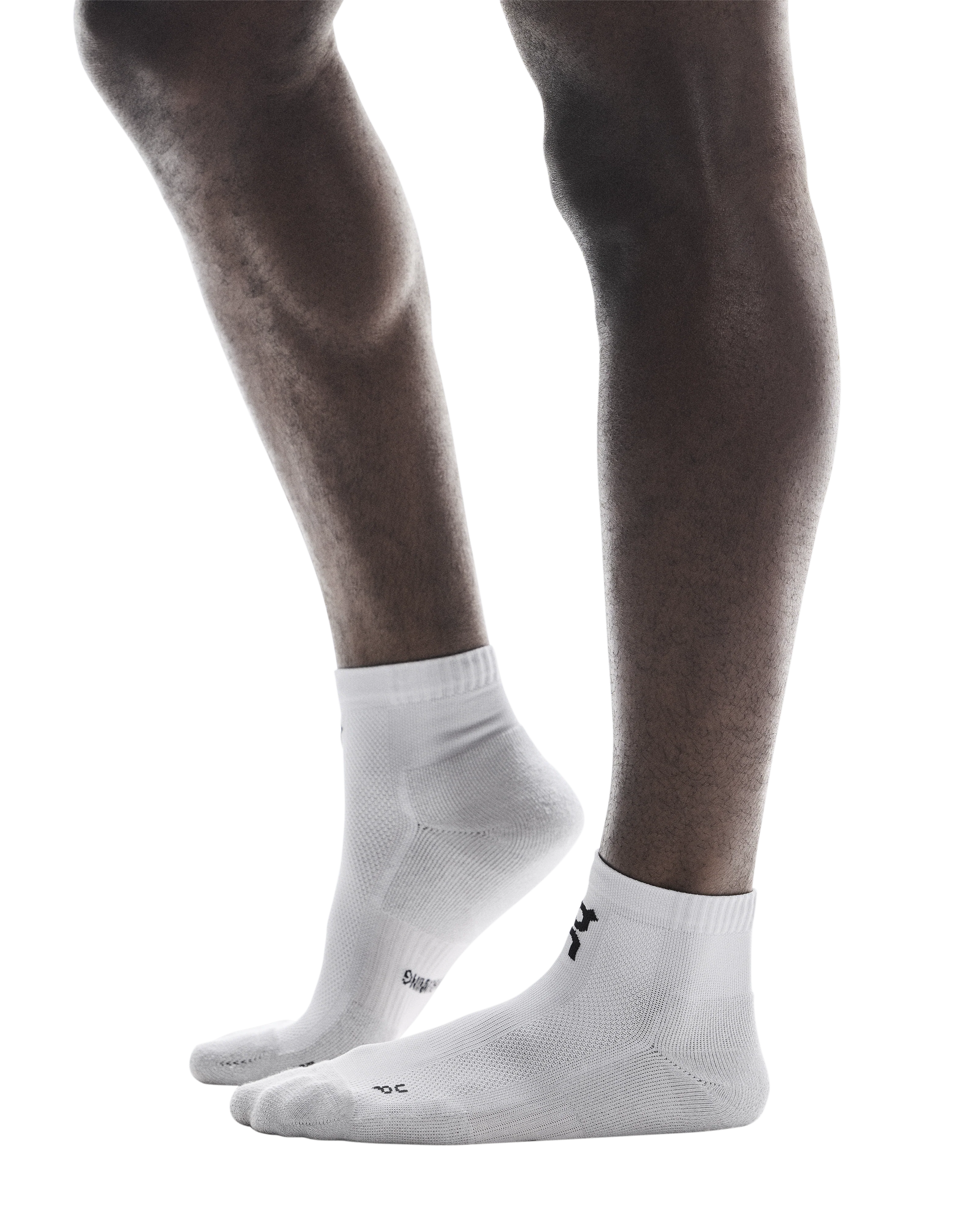 Core Run Mid Socks 2 Pack Glacier - Image 3