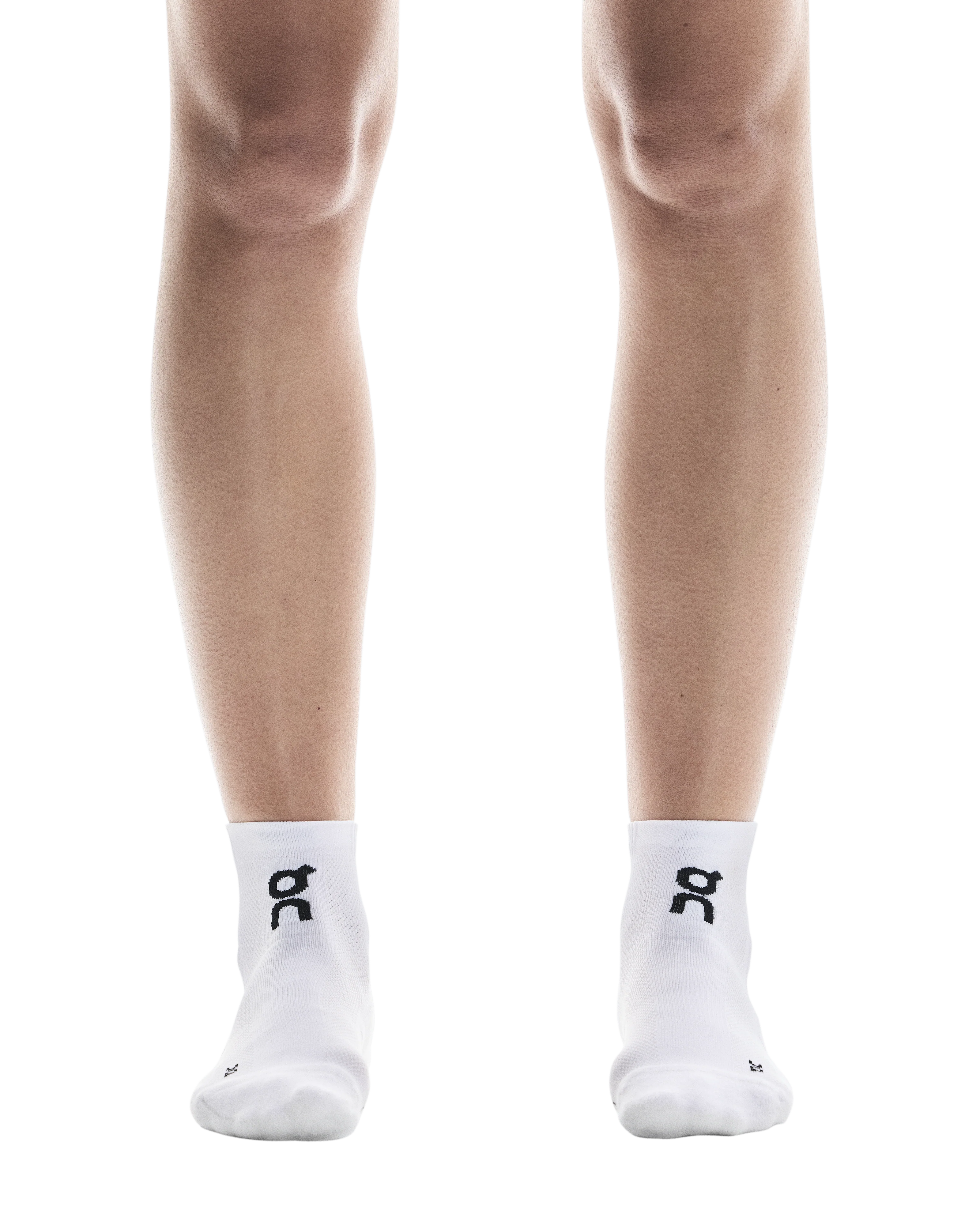 Core Run Mid Socks 2 Pack White - Image 4