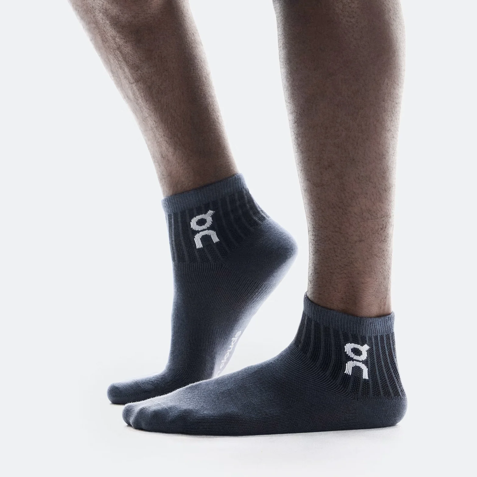 Logo Socks Mid 3 Pack Wash / Navy - Image 4