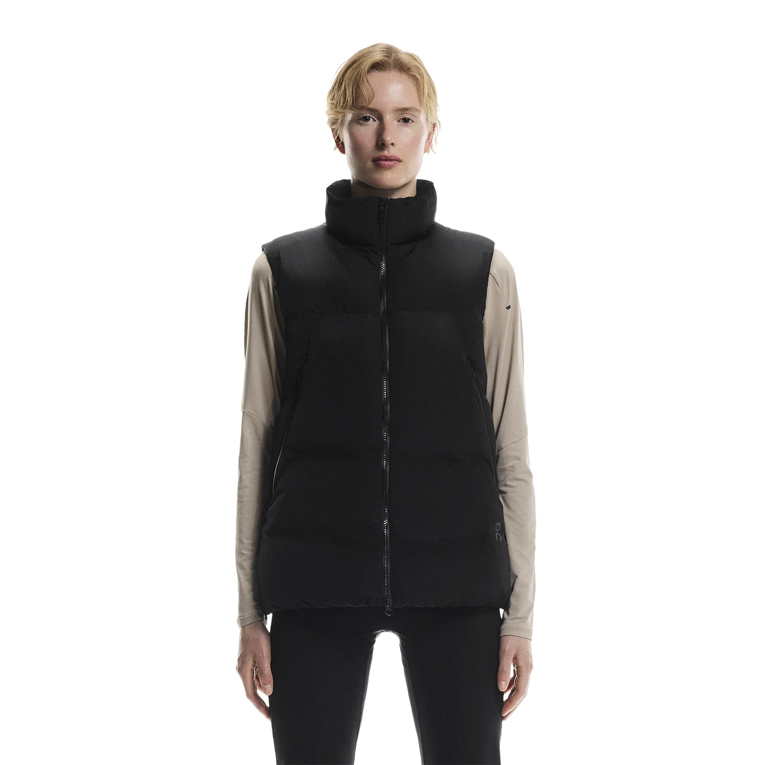 Women's All-Day Puffer Vest Black - Image 2