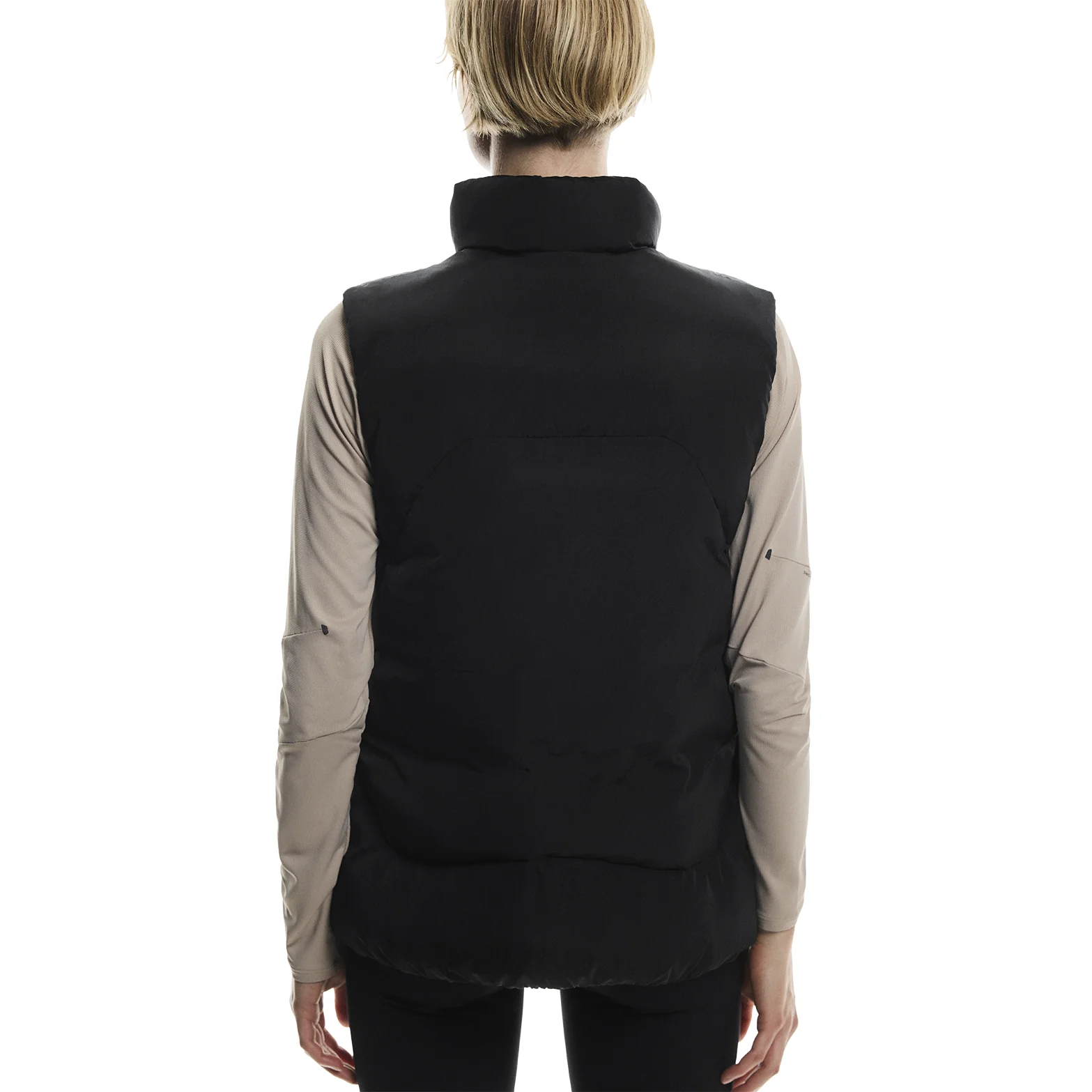 Women's All-Day Puffer Vest Black - Image 3