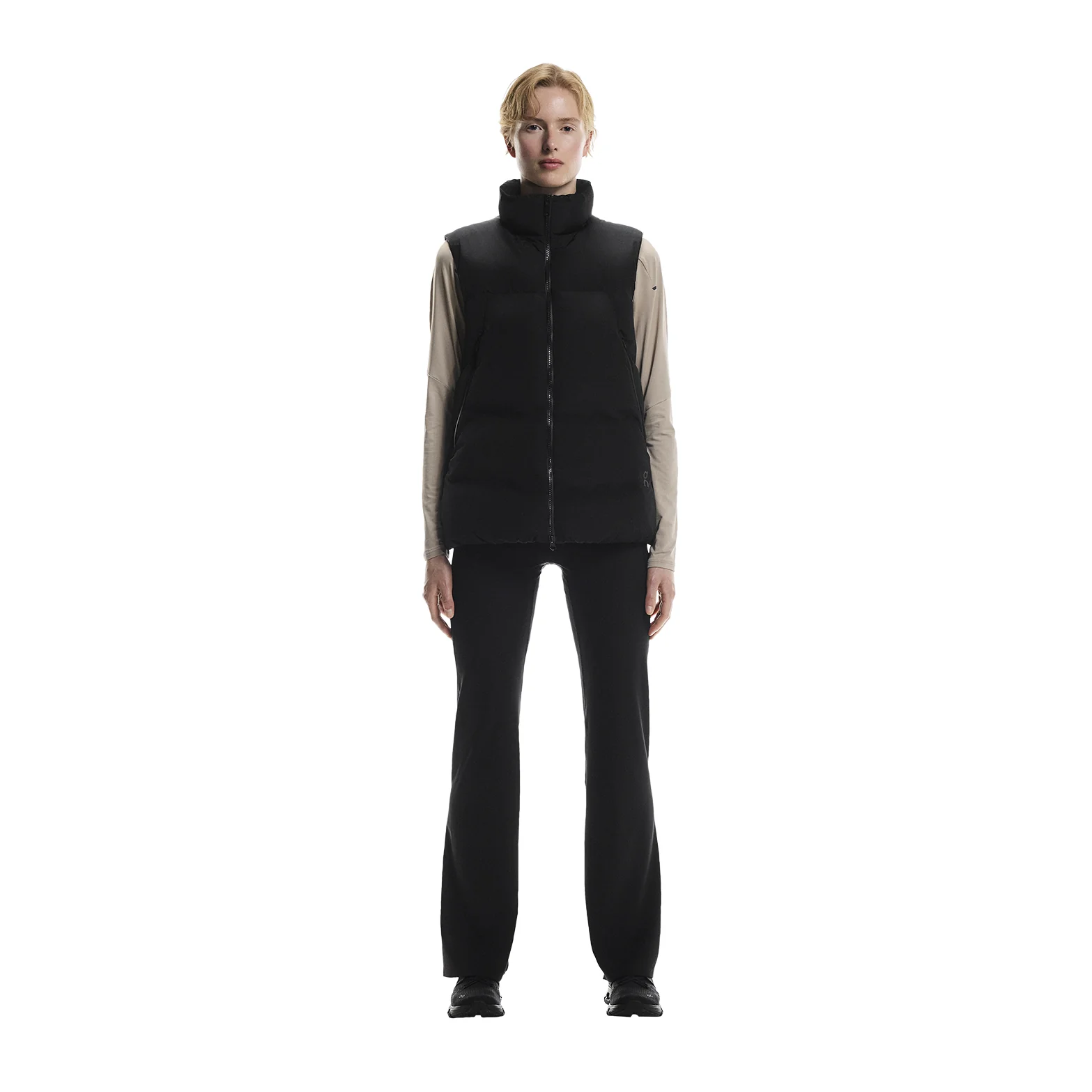 Women's All-Day Puffer Vest Black - Image 6