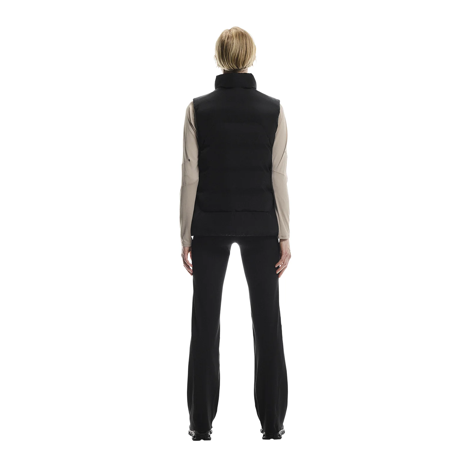 Women's All-Day Puffer Vest Black - Image 7