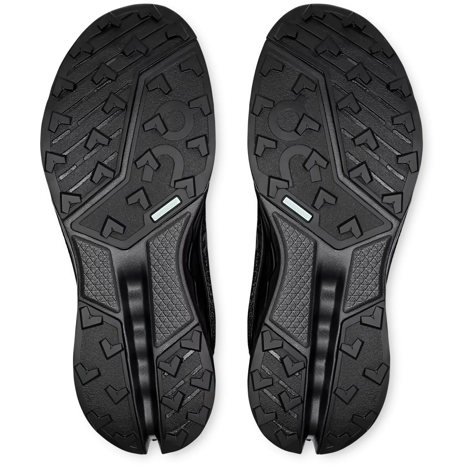 Women's Cloudsurfer Trail 2 Waterproof Running Shoes Black / Black - Image 3