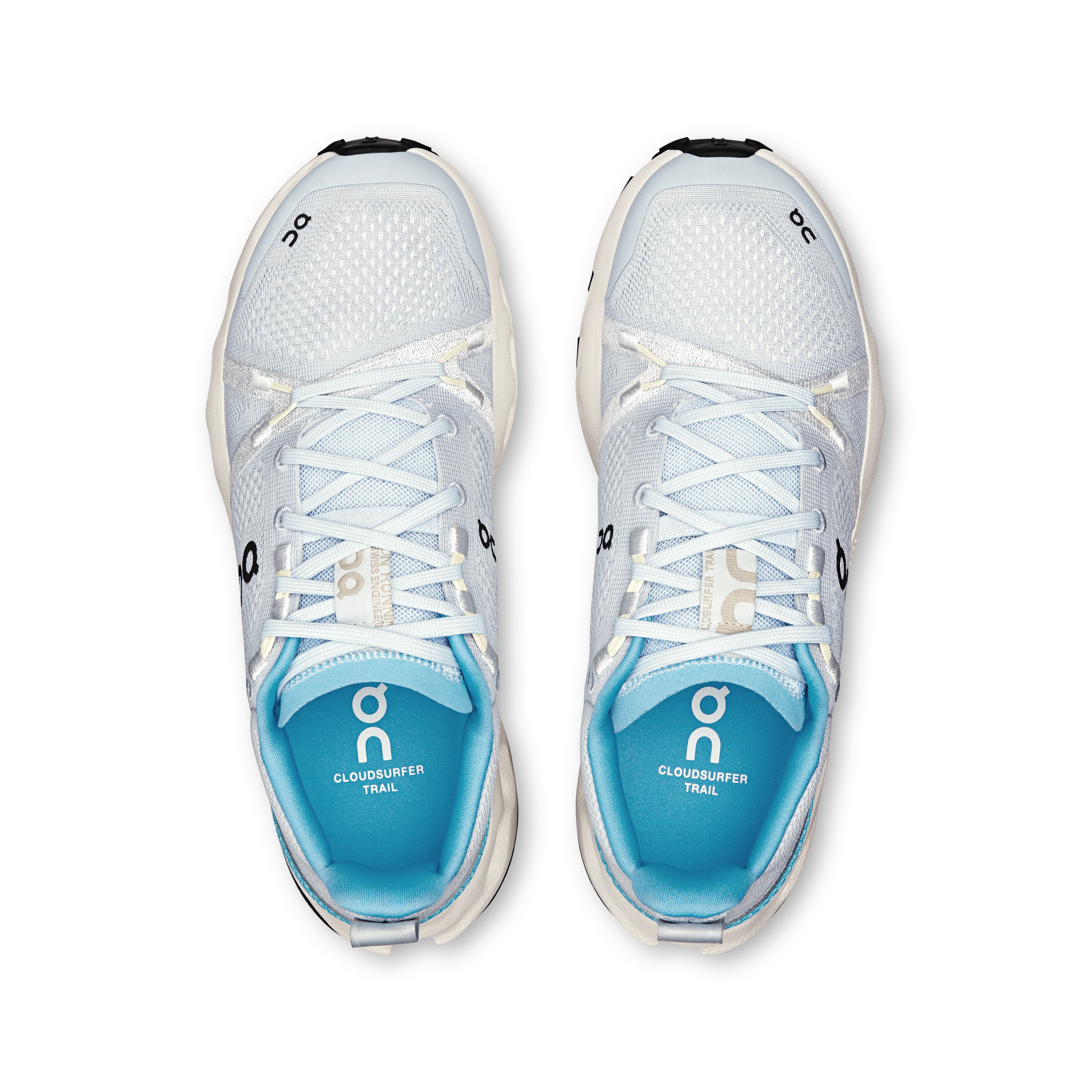 Women's Cloudsurfer Trail Running Shoes Arctic / Ivory - Image 3