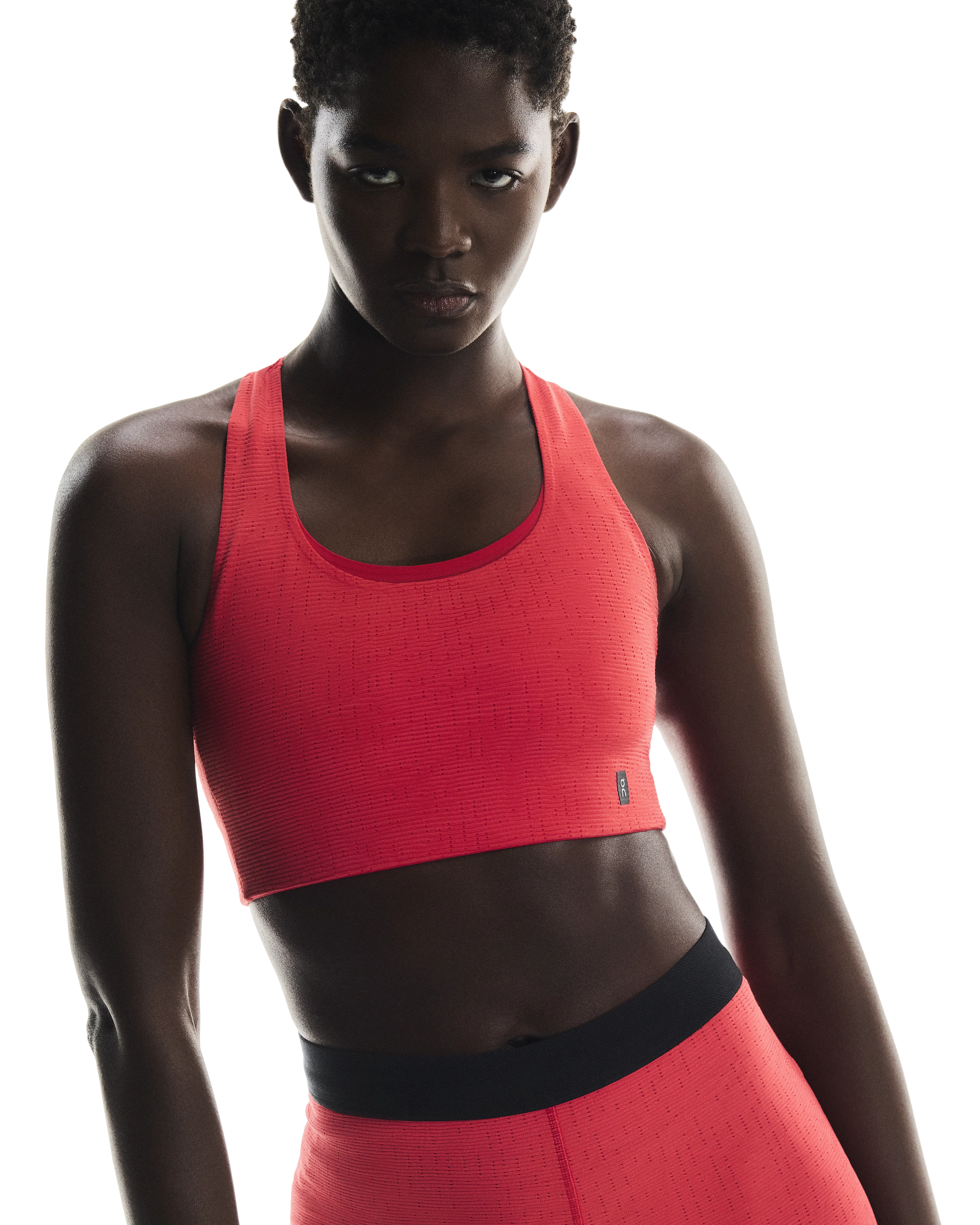 Women's Pace Pocket Bra Red - Image 4