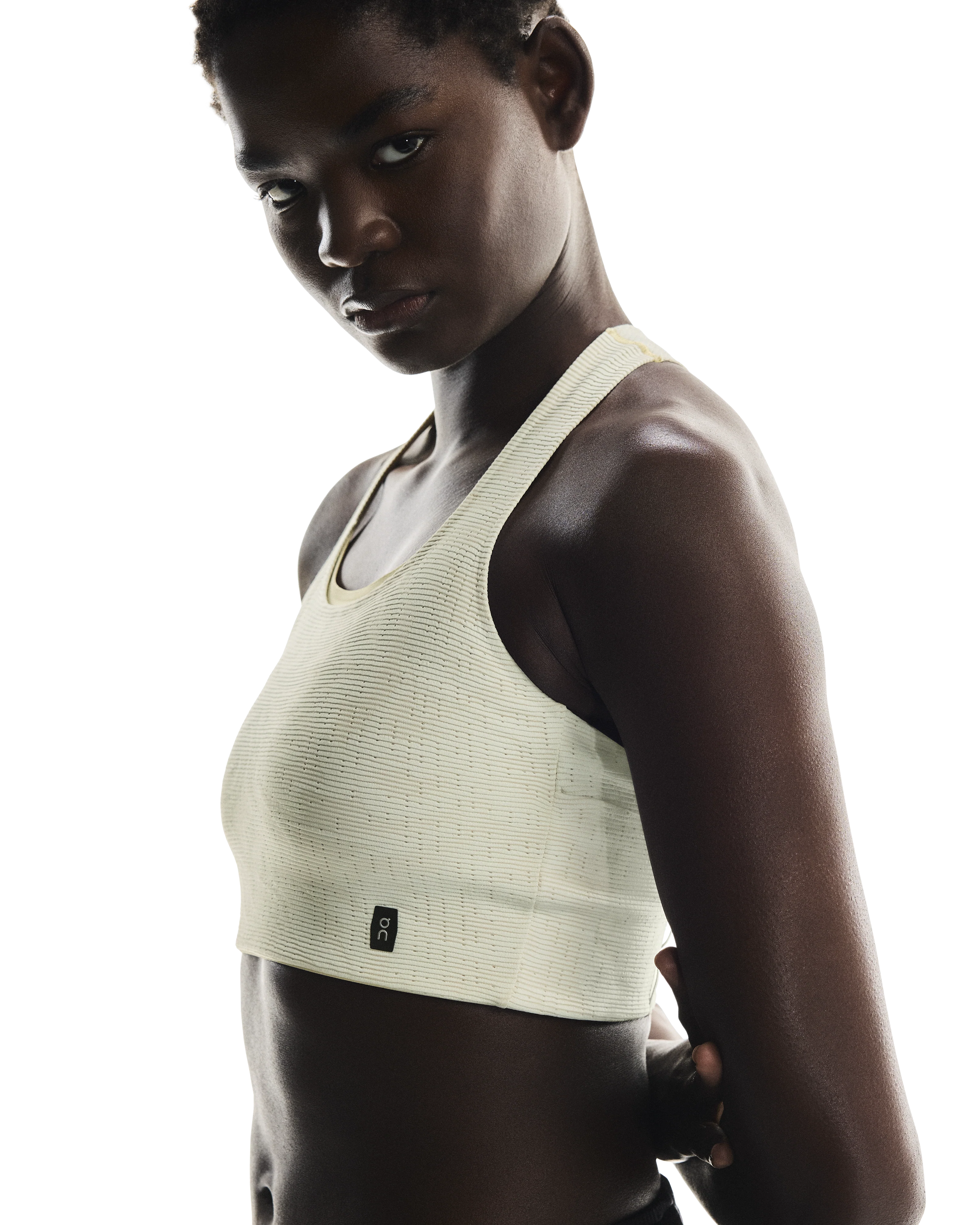 Women's Pace Pocket Bra Taupe - Image 4