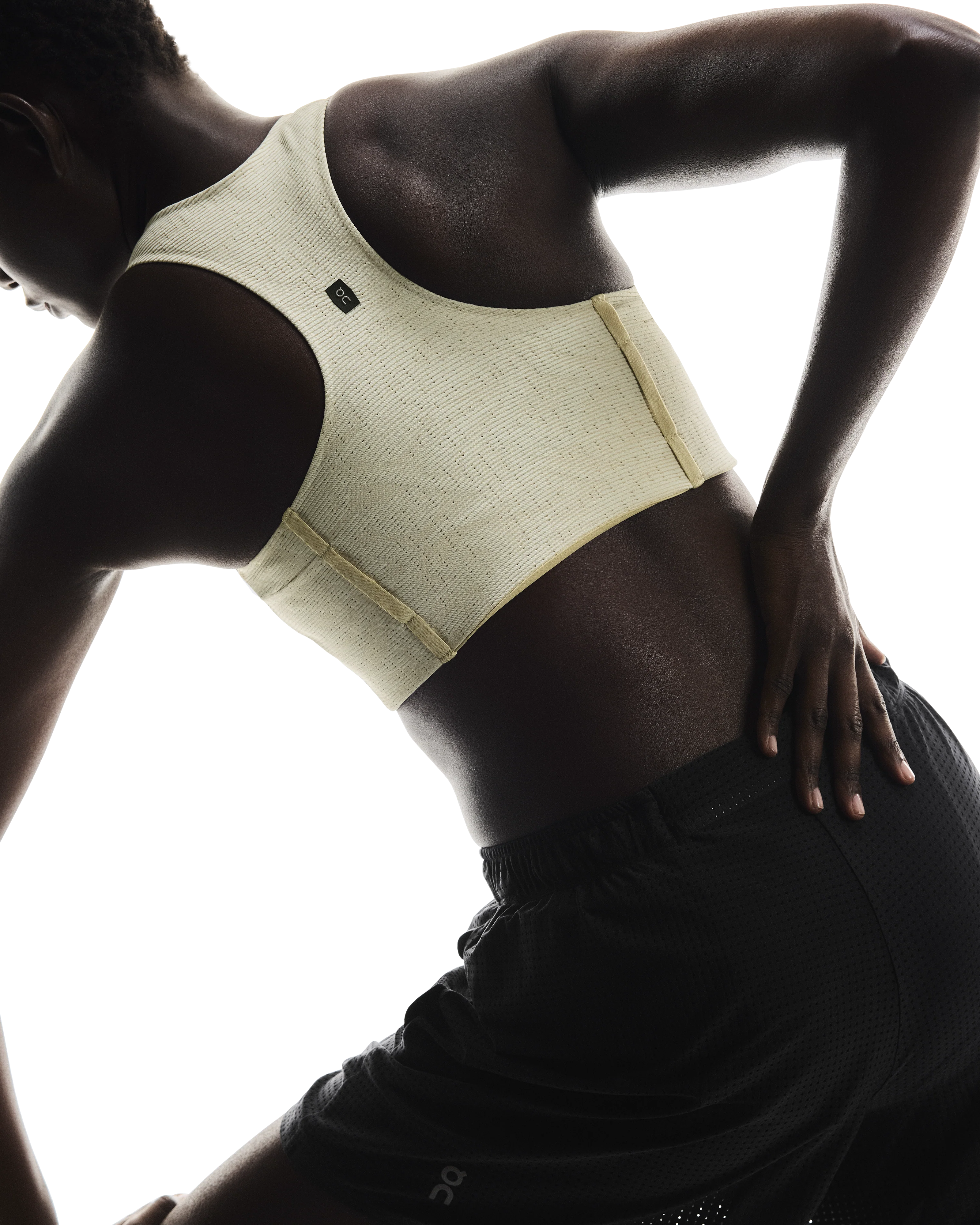 Women's Pace Pocket Bra Taupe - Image 6