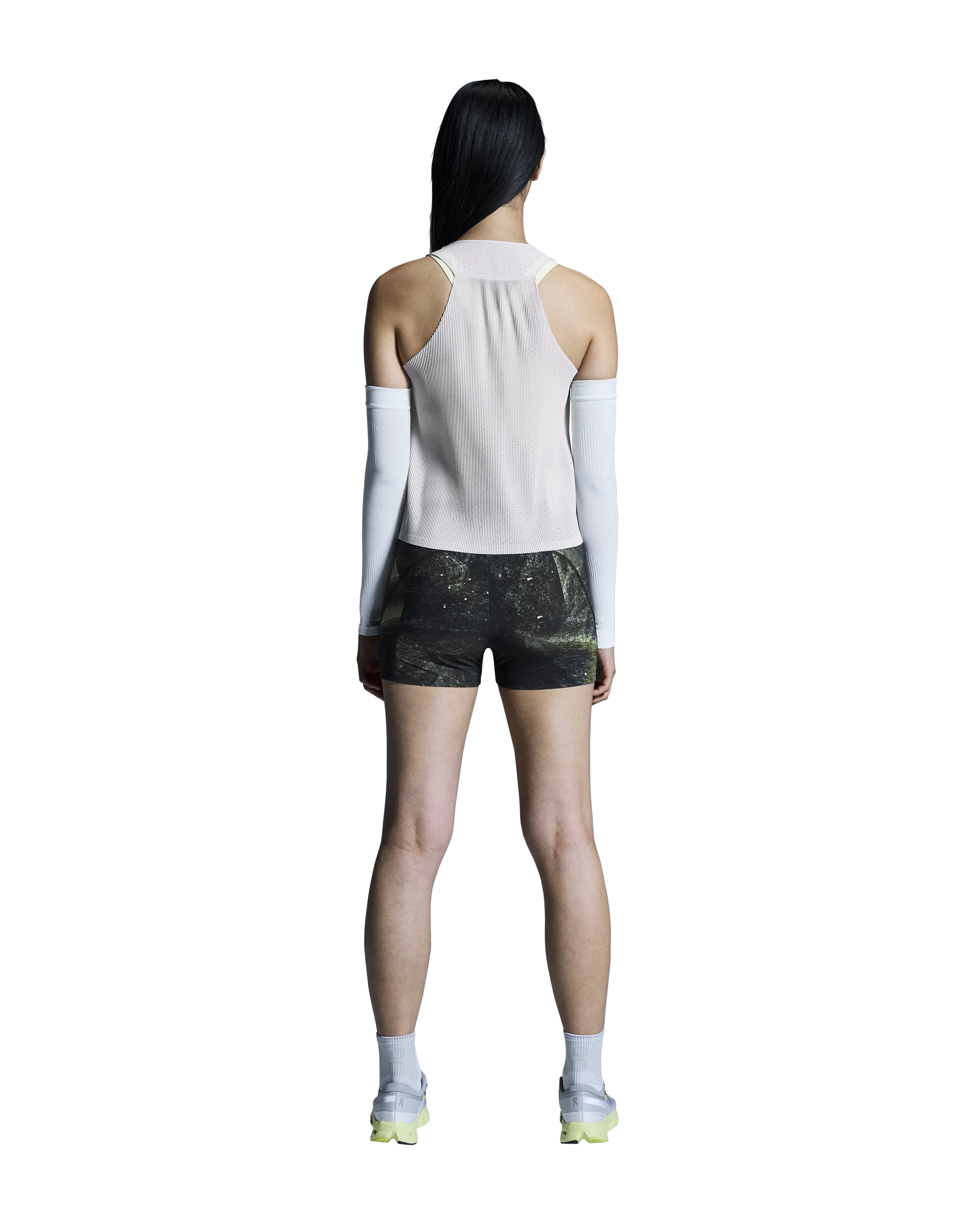 Women's Race Singlet Silver - Image 2