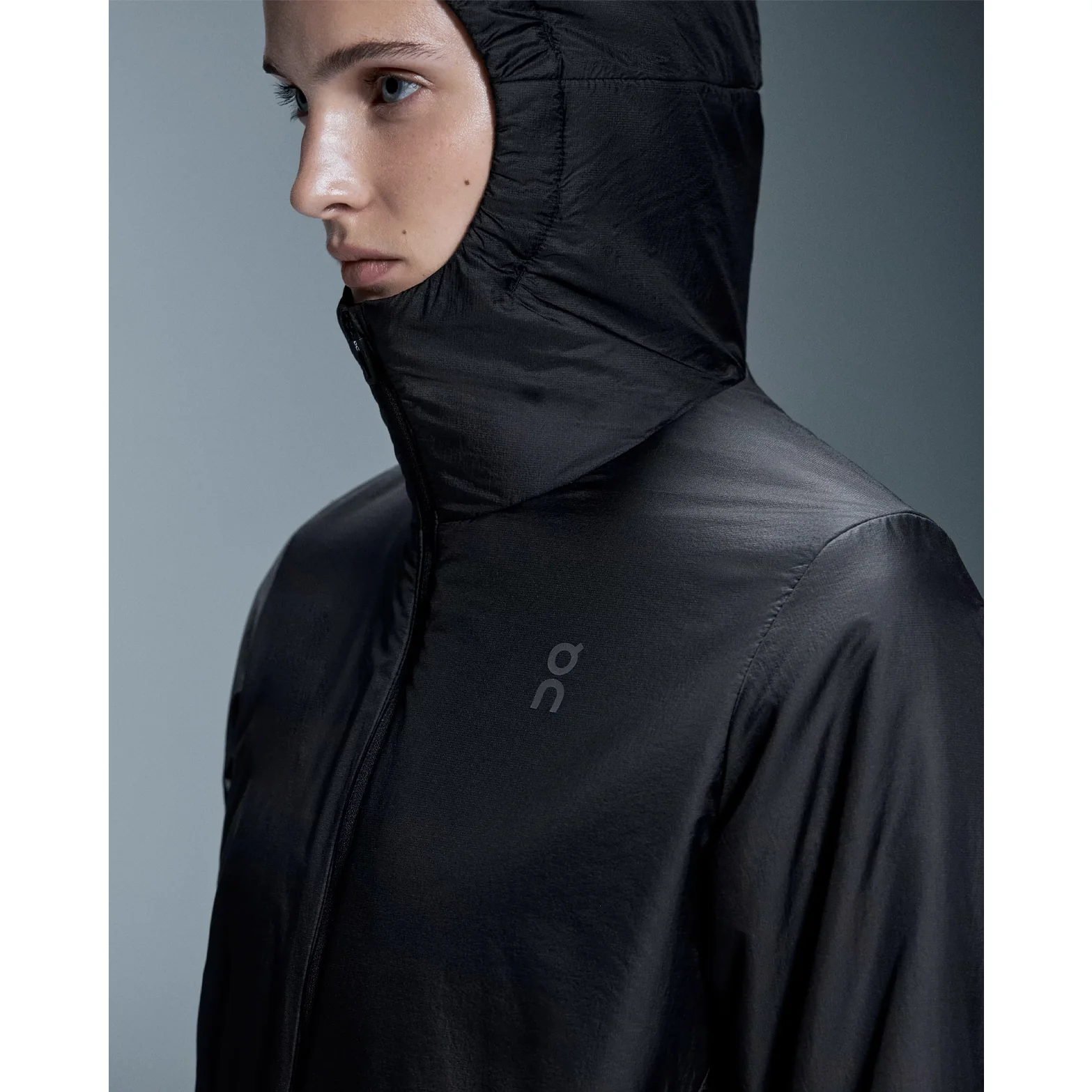 Women's Trek Jacket Insulated Black - Image 4