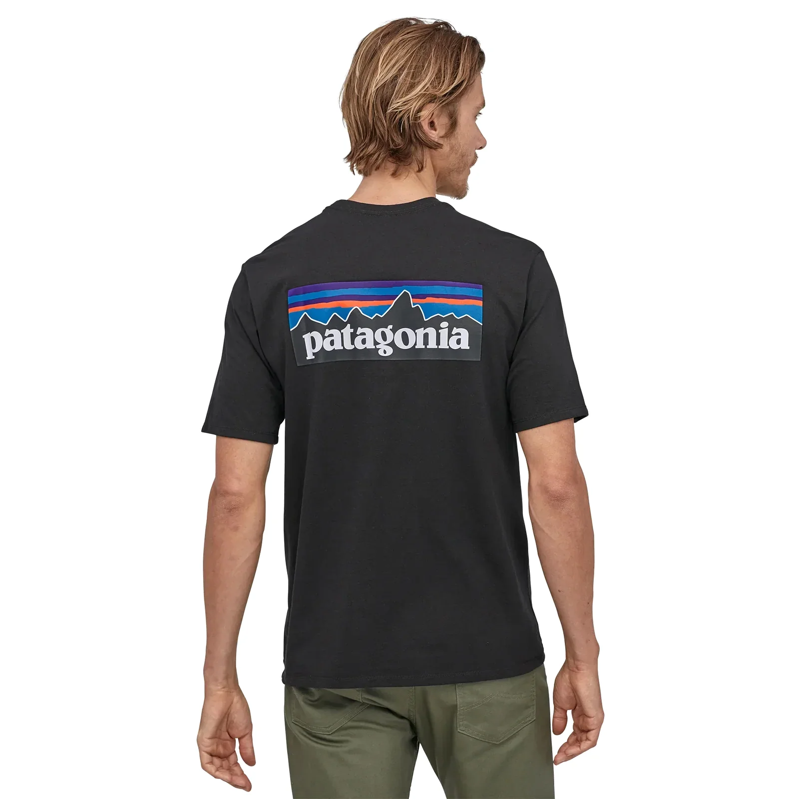 Men's P-6 Logo Responsibili Tee Black