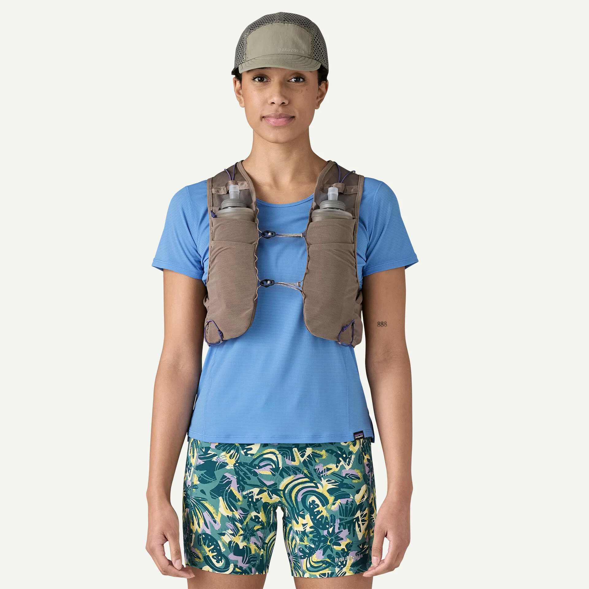 Slope Runner Vest Seabird Grey - Image 4