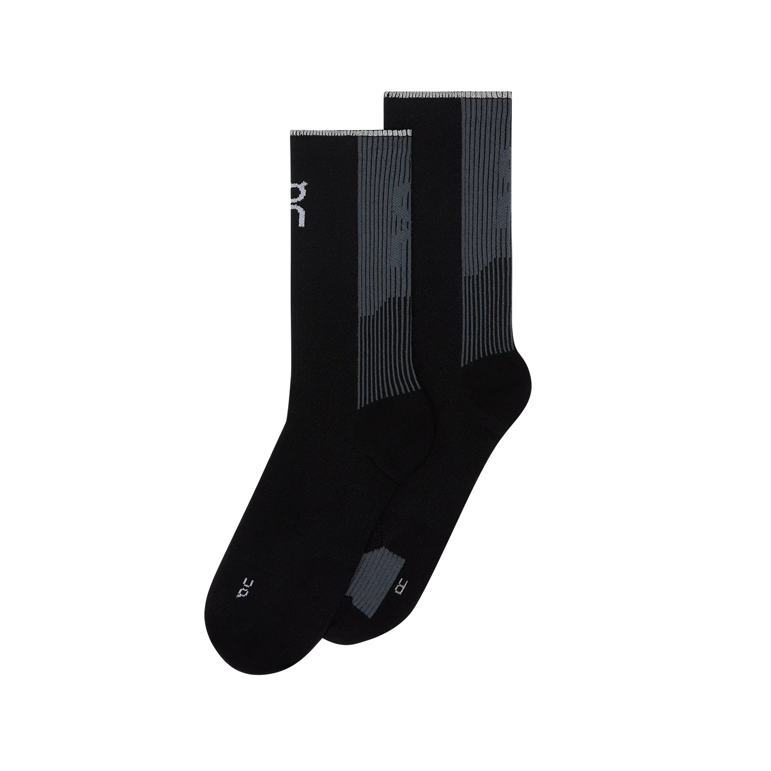 Performance Run Sock High Black / Eclipse