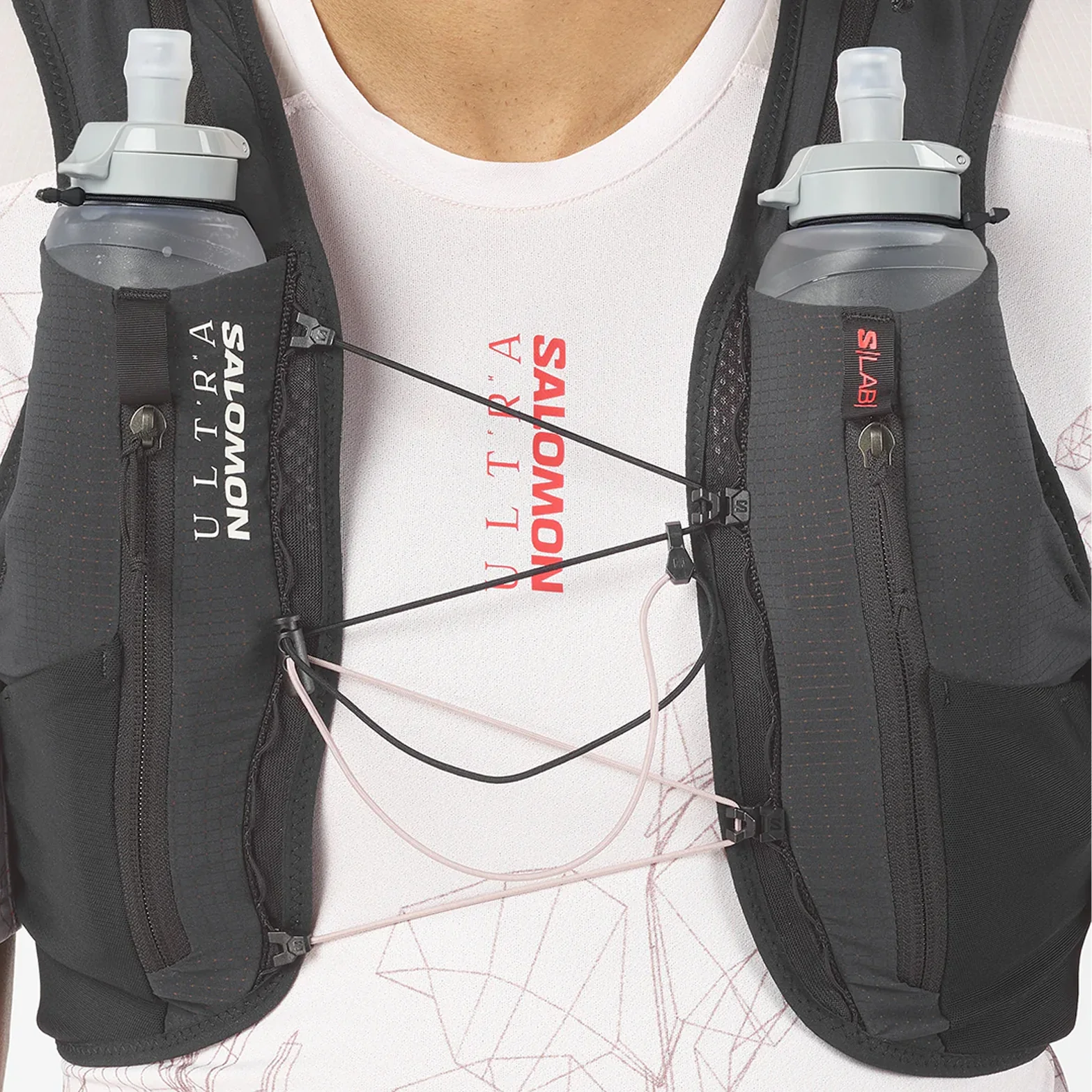 S/Lab Ultra 12 Set Running Vest Black - Image 3