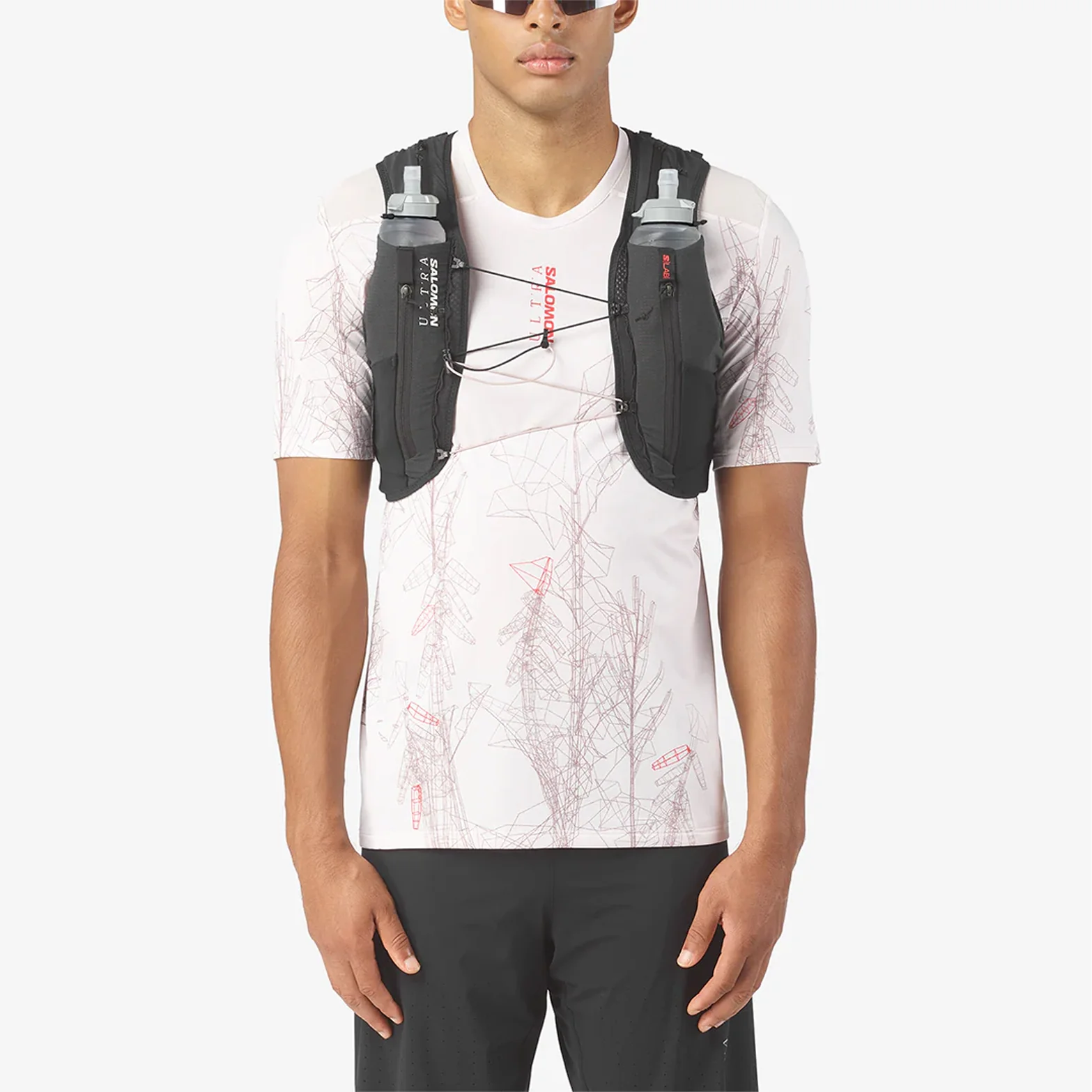 S/Lab Ultra 12 Set Running Vest Black - Image 6