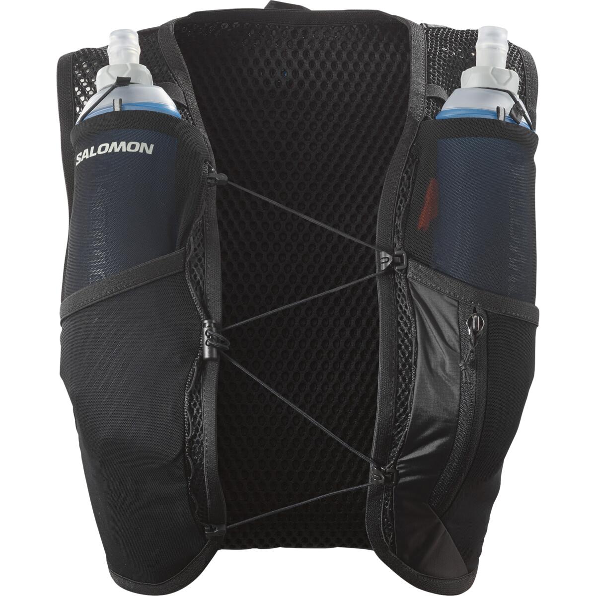 Salomon Active Skin 4 Set Running Vest Black / Metal - Image 2