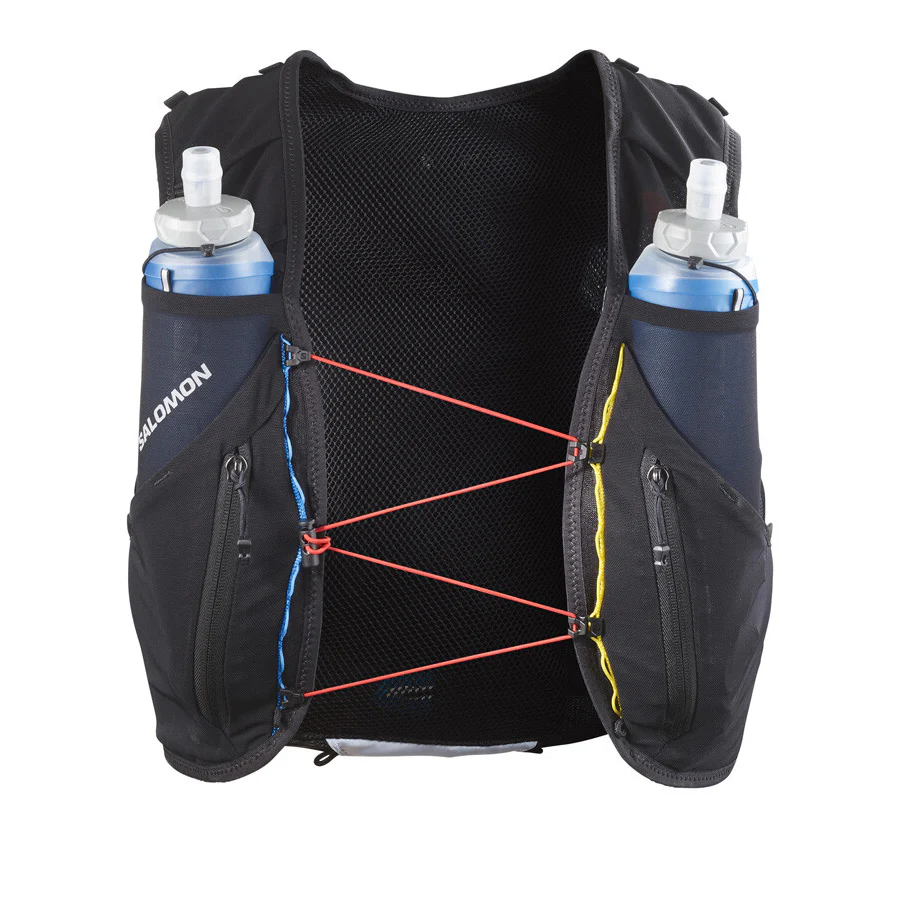 Advance Skin 12 Race Flag Set Running Vest Black / White - Image 2