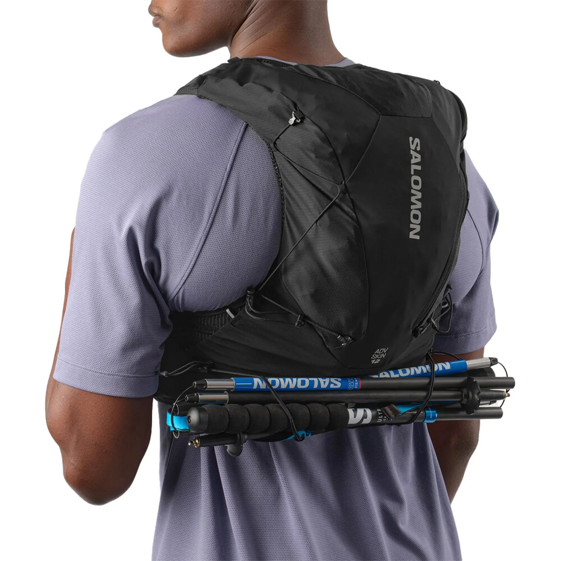 Advance Skin 12 Set Running Vest Black - Image 3