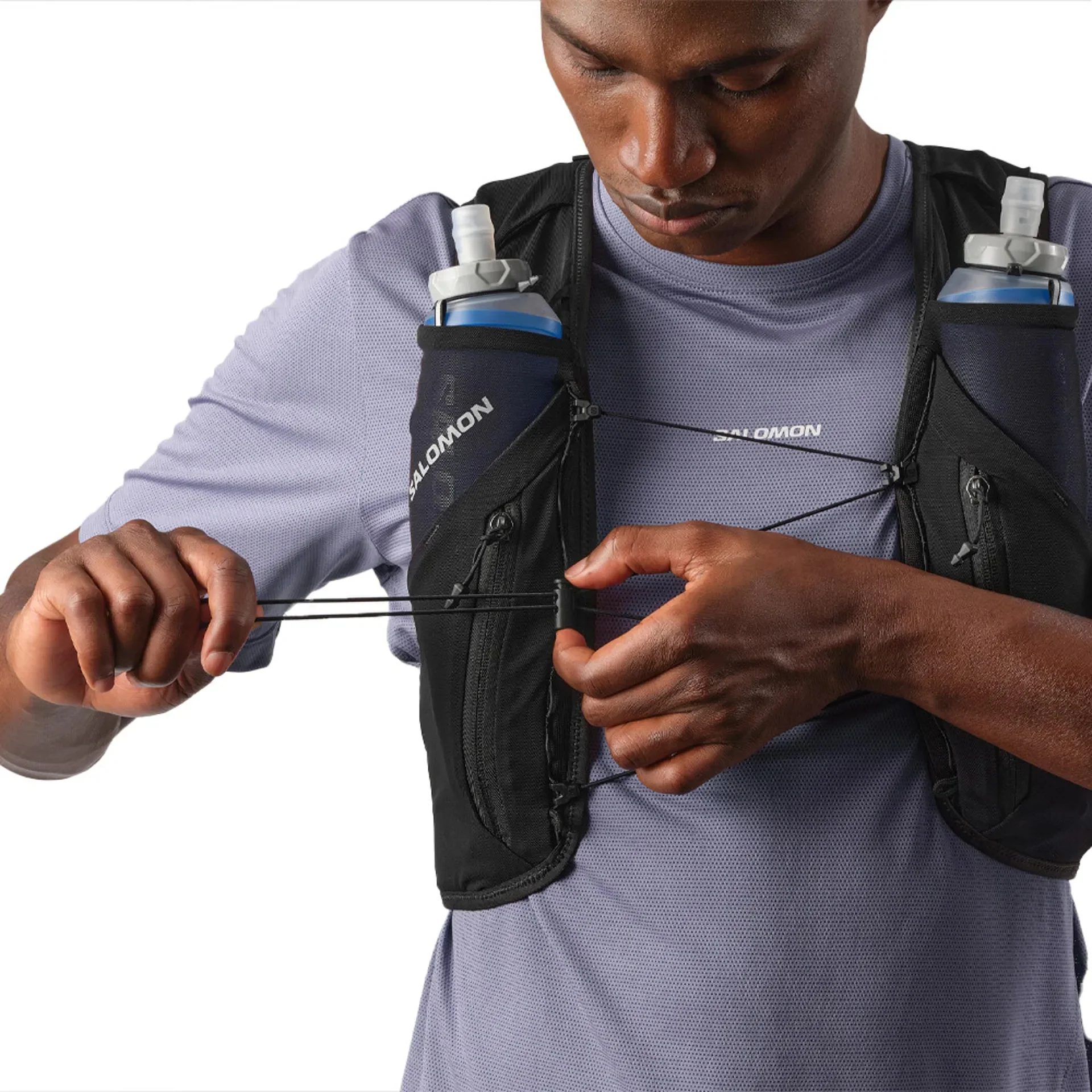Advance Skin 12 Set Running Vest Black - Image 4