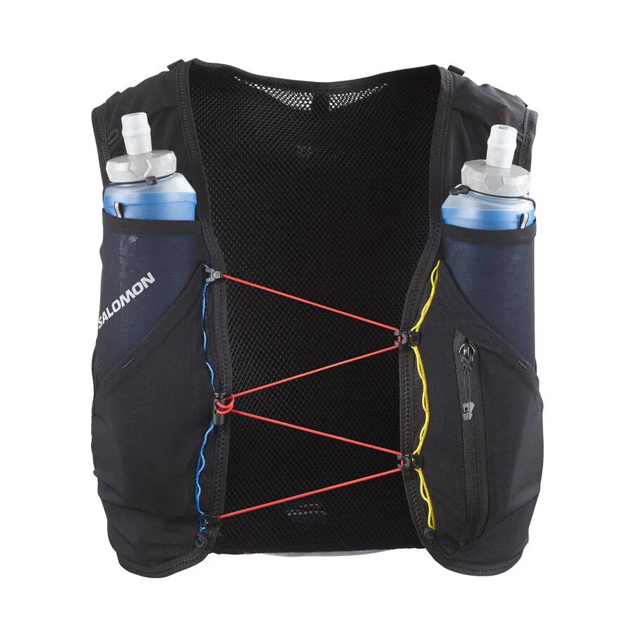 Advance Skin 5 Race Flag Set Running Vest Black / White - Image 2