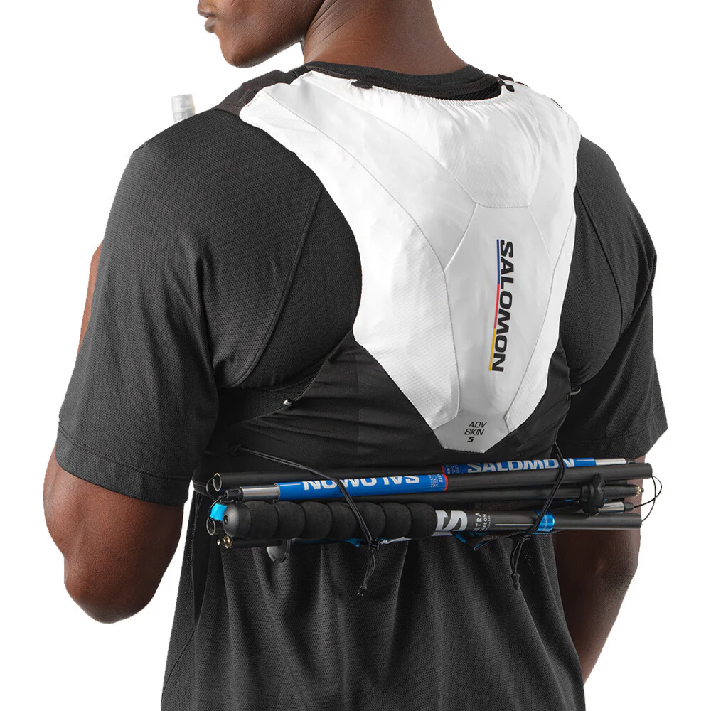Advance Skin 5 Race Flag Set Running Vest Black / White - Image 8