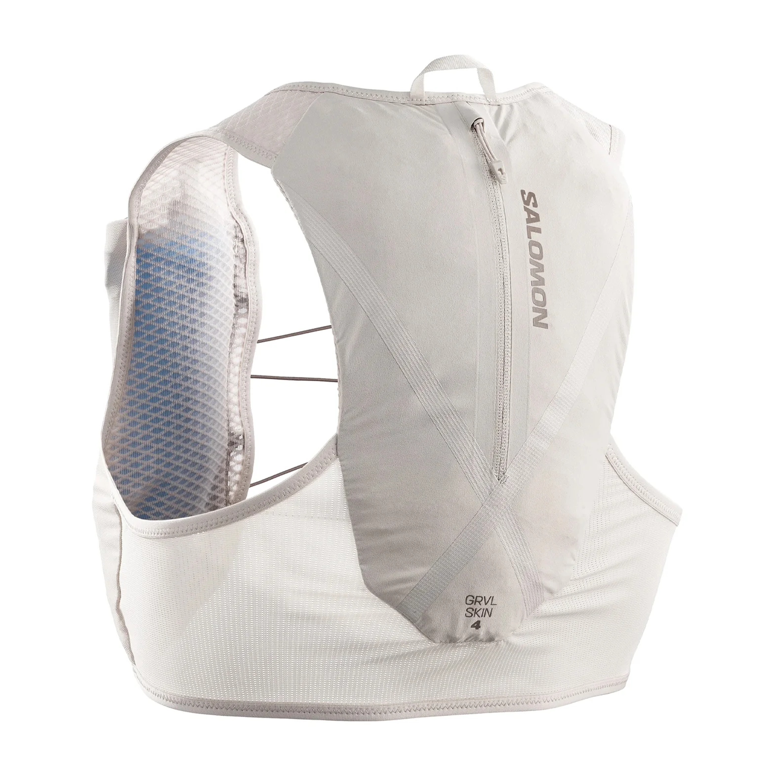 GRVL Skin 4 Set Running Vest Silver Cloud / Iron