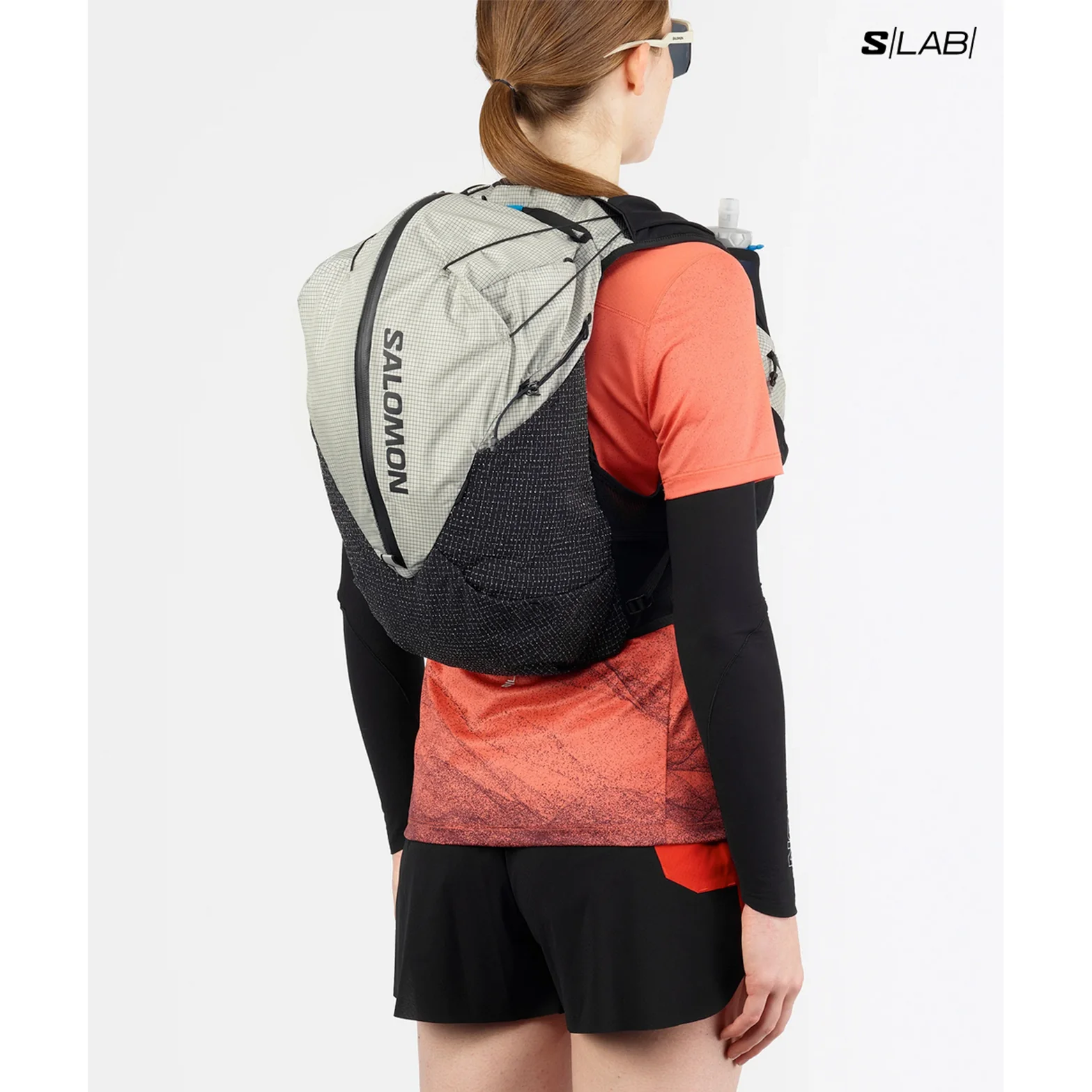 S/Lab Adventure 20 Set Running Vest Black / White - Image 6