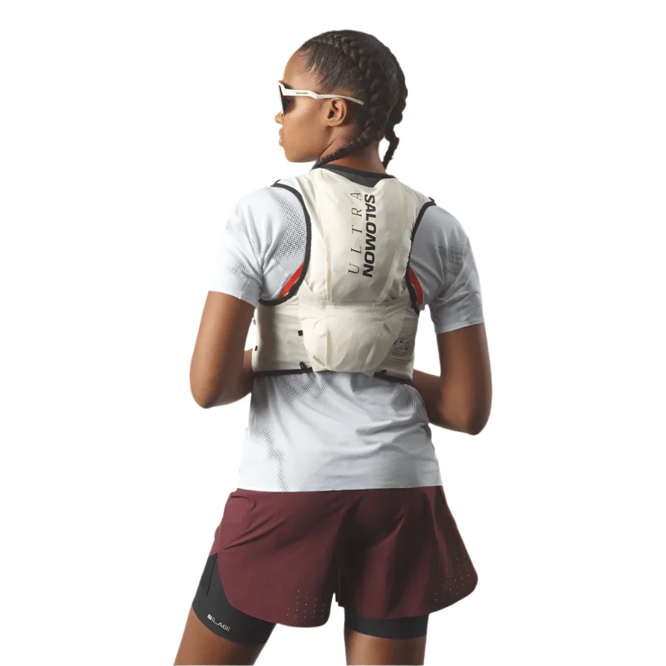 S/Lab Ultra 10 Set Running Vest Vanilla Ice / Black - Image 3