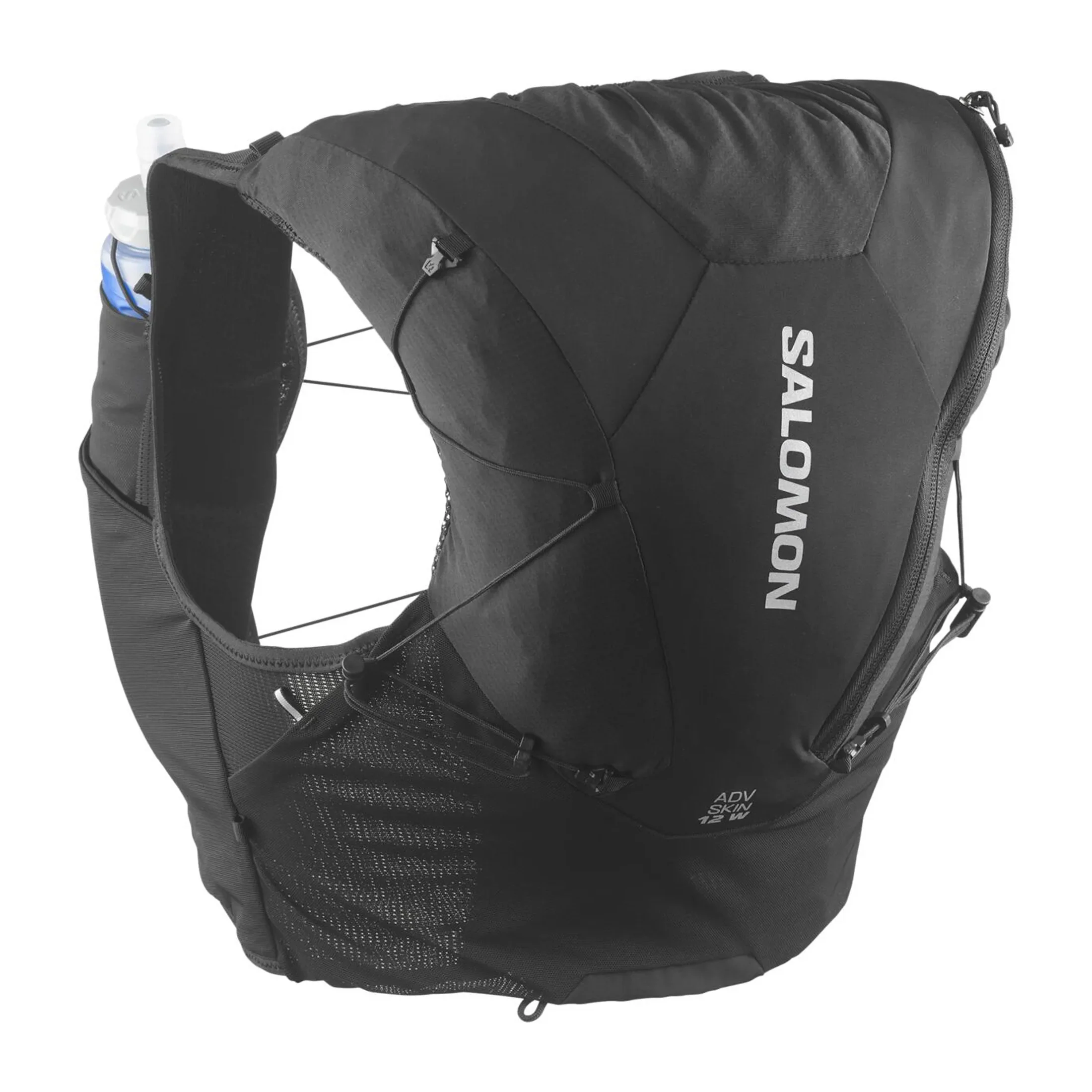 Women's Advance Skin 12 Set Running Vest Black / Asphalt
