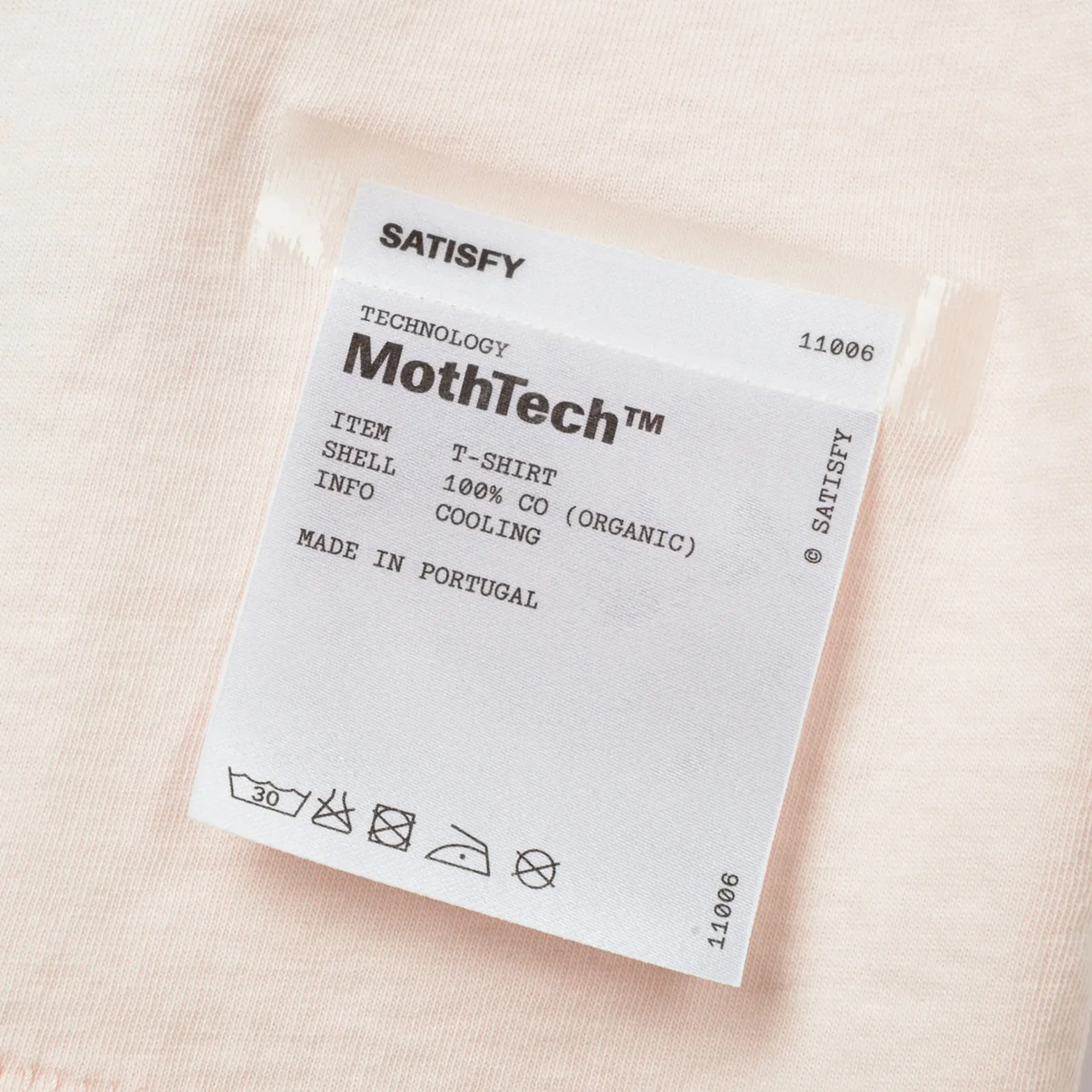 MothTech Tee Sun Bleach Sand - Image 3