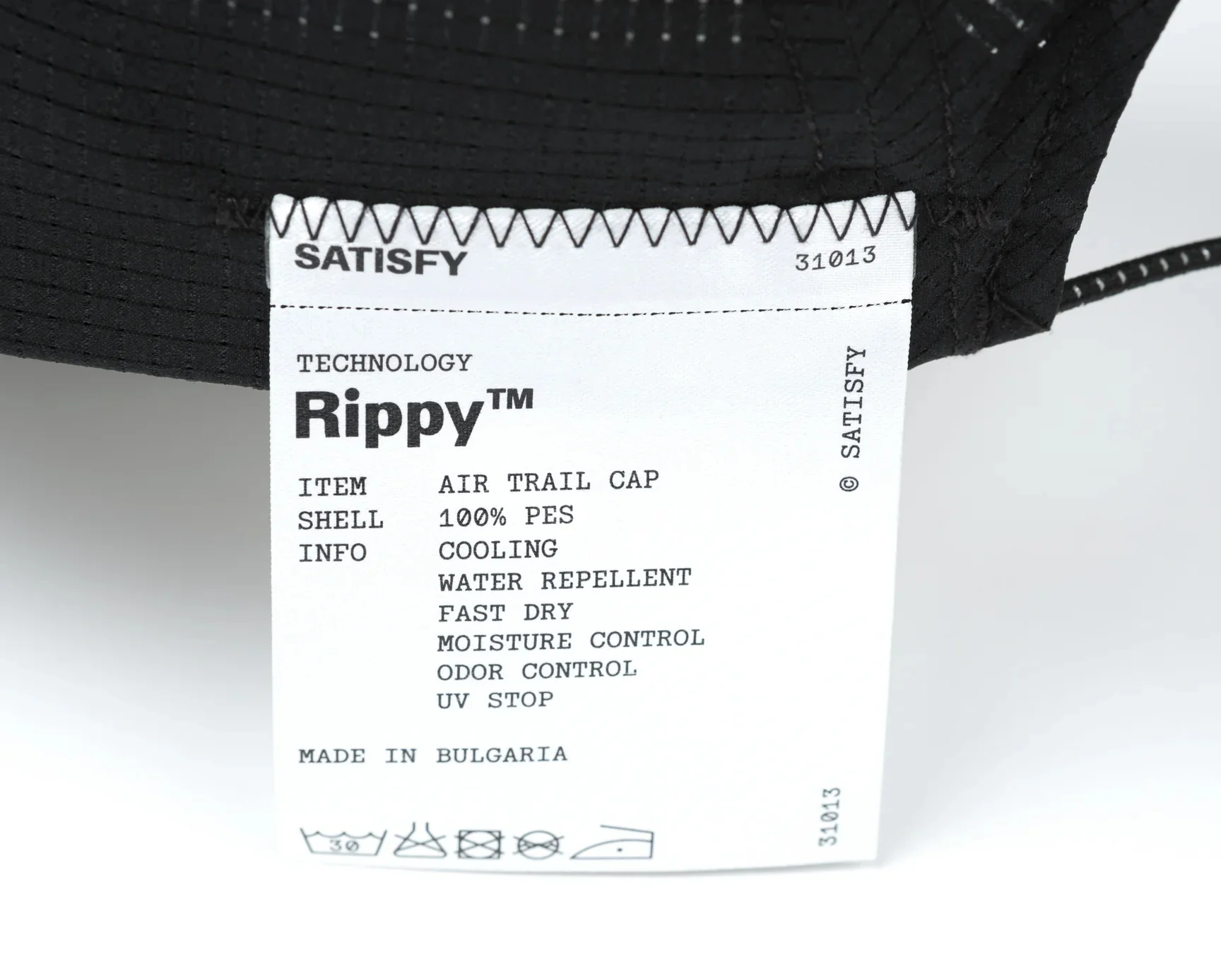 Rippy Air Trail Cap Black - Image 3