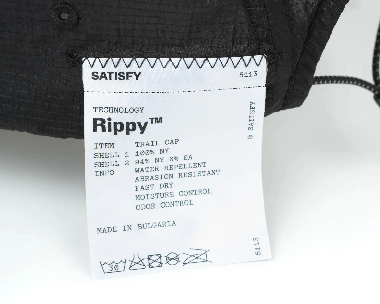 Rippy Trail Cap Black - Image 4