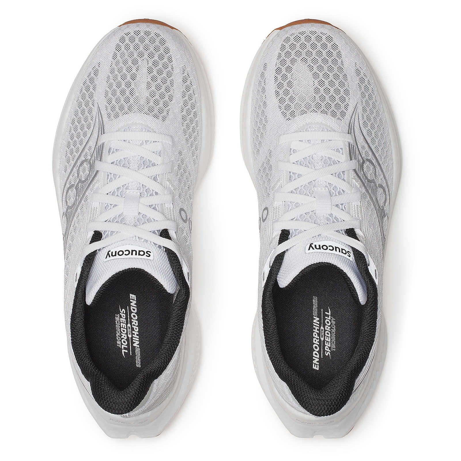 Men's Endorphin Speed 5 Running Shoes White / Gum - Image 4