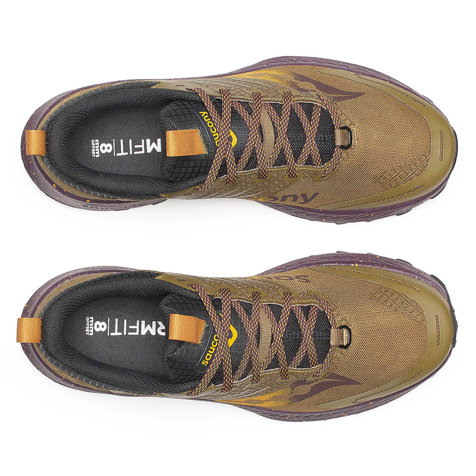 Men's Ride TR2 Trail Running Shoes Kodiak / Wine - Image 3