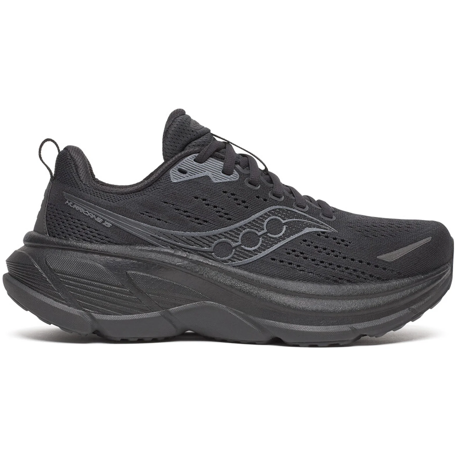 Women's Hurricane 25 Running Shoes Triple Black