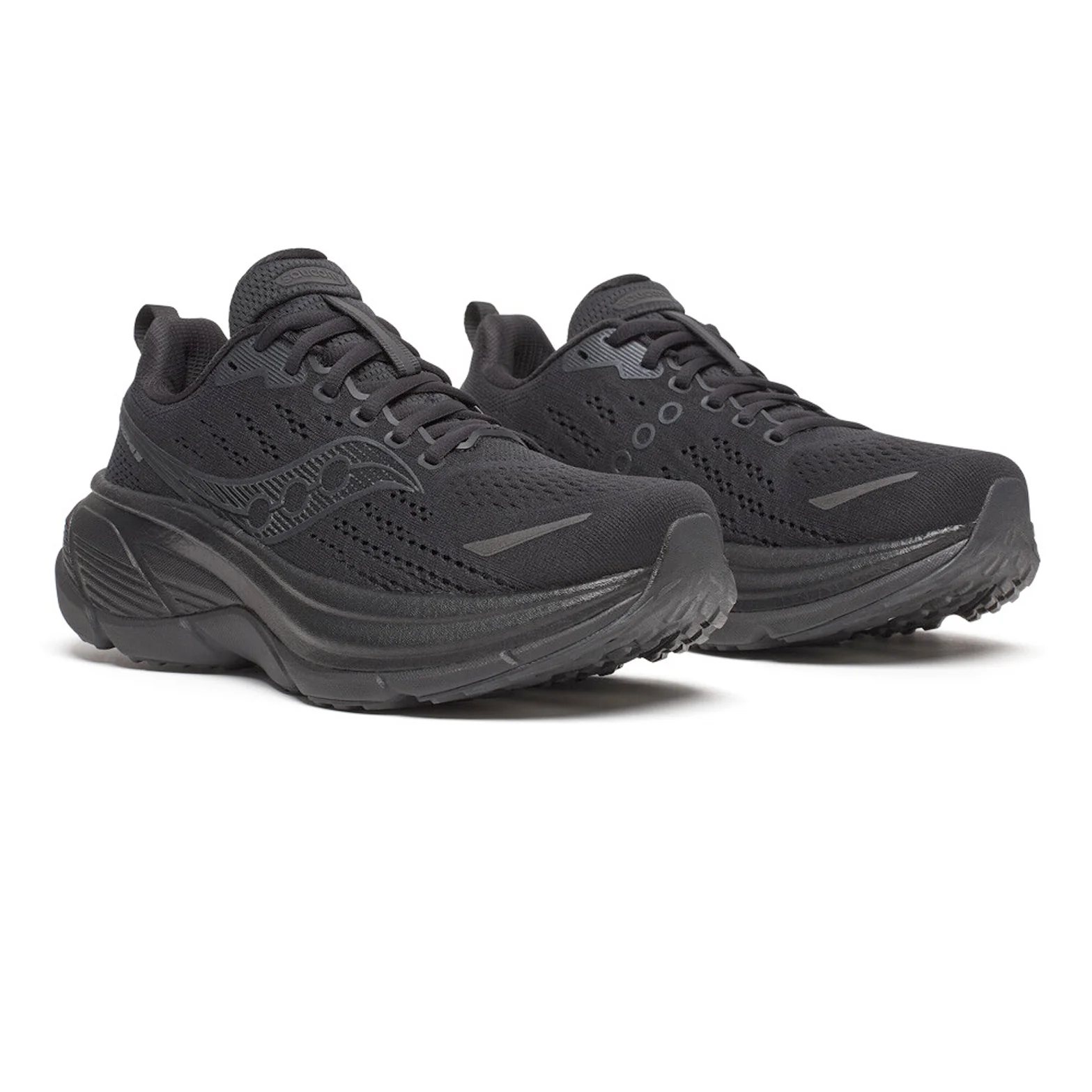 Women's Hurricane 25 Running Shoes Triple Black - Image 6